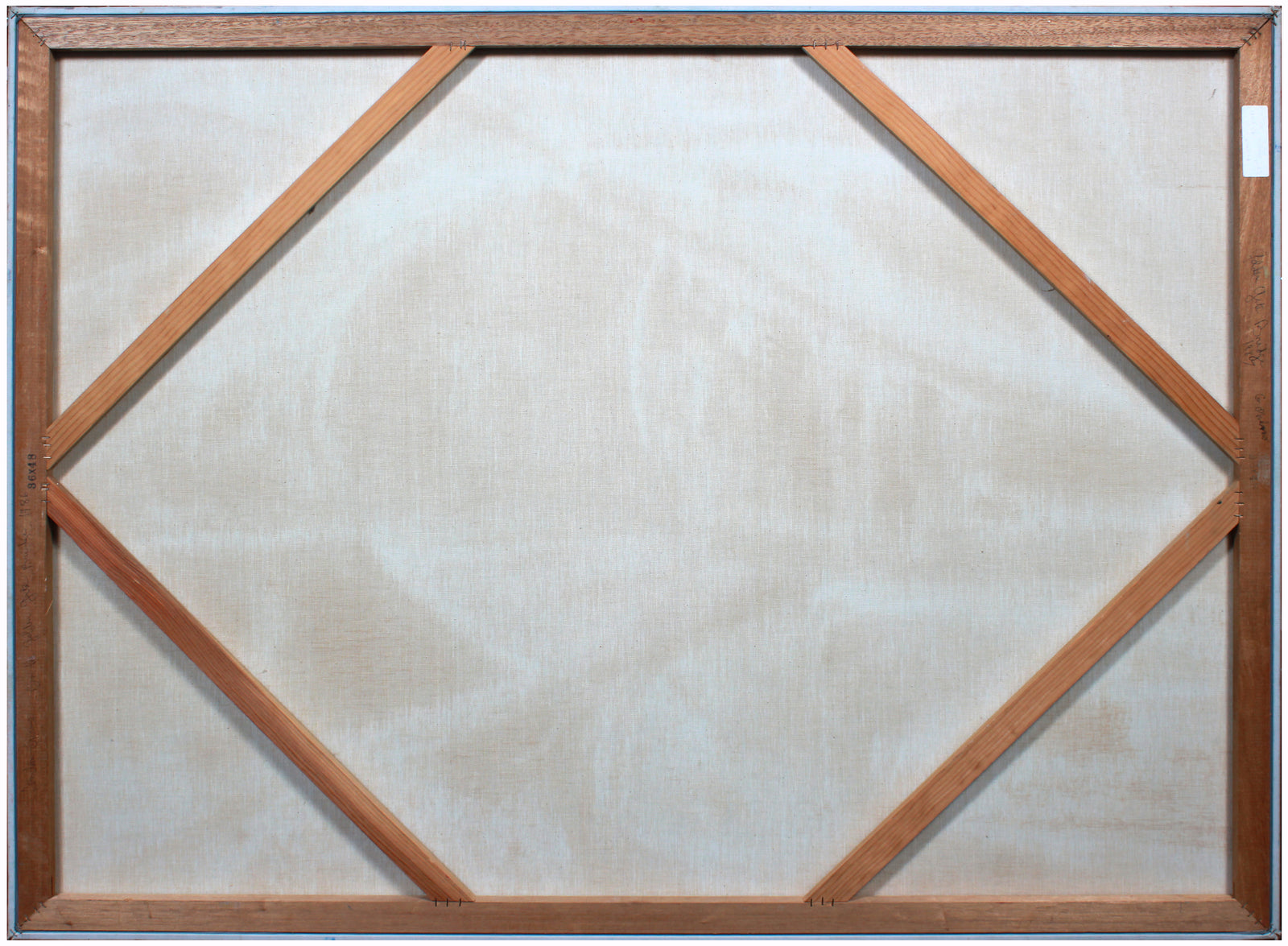 <i>Golden Gate Bridge</i> <br>1986-87 Oil Abstract <br><br>#A7875