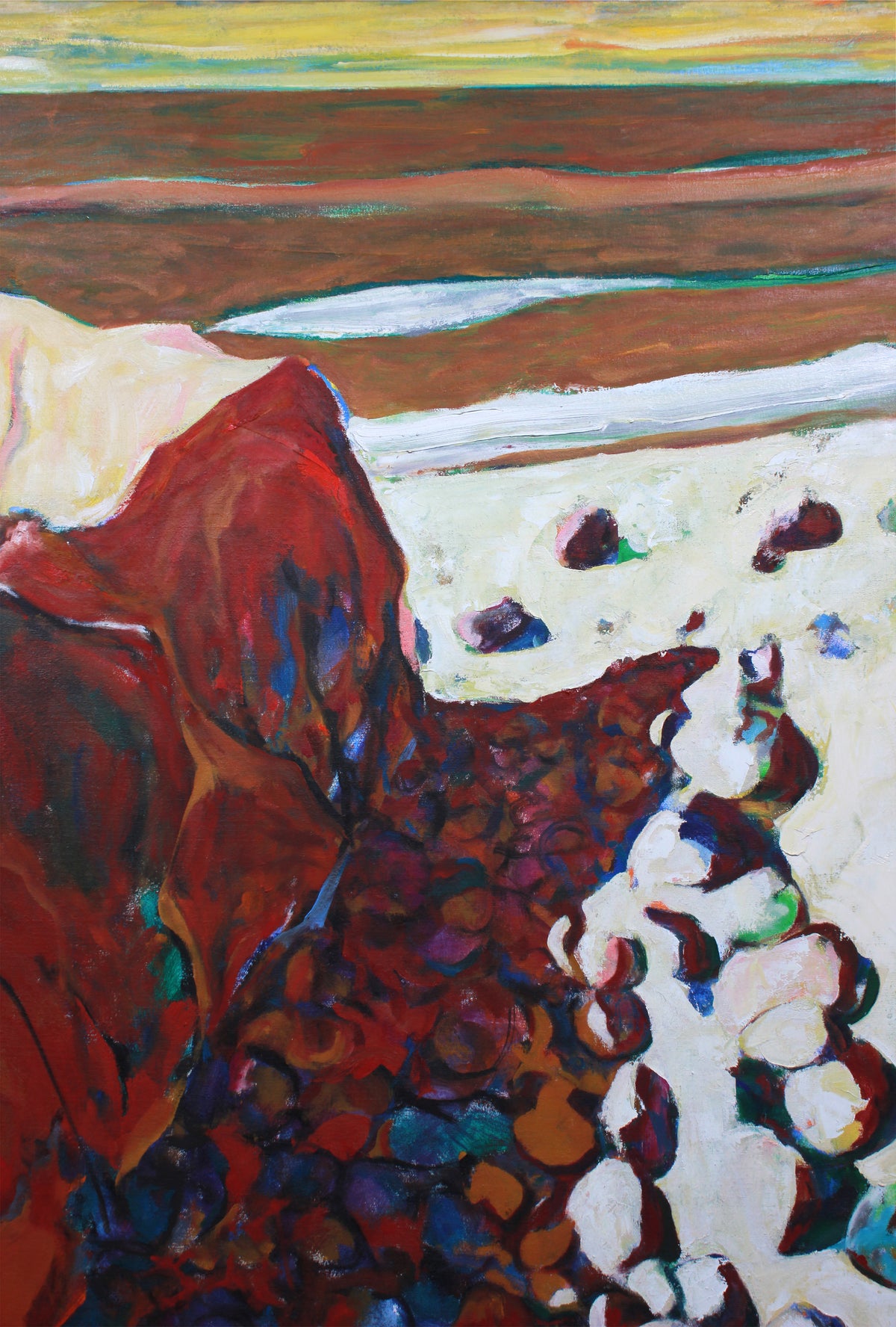 <i>Rockaway Beach Point</i> <br>1976 Oil <br><br>#A7884