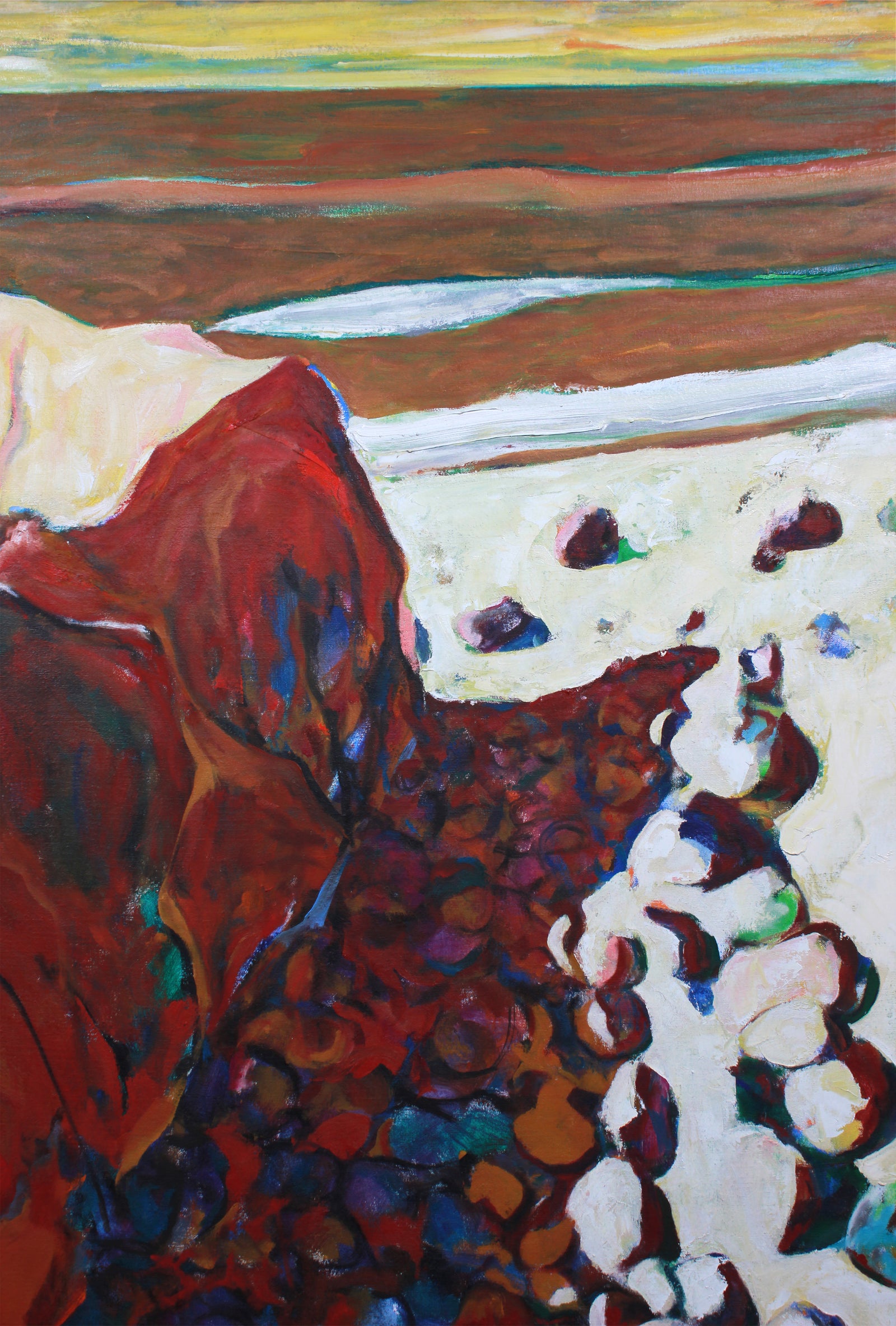 <i>Rockaway Beach Point</i> <br>1976 Oil <br><br>#A7884