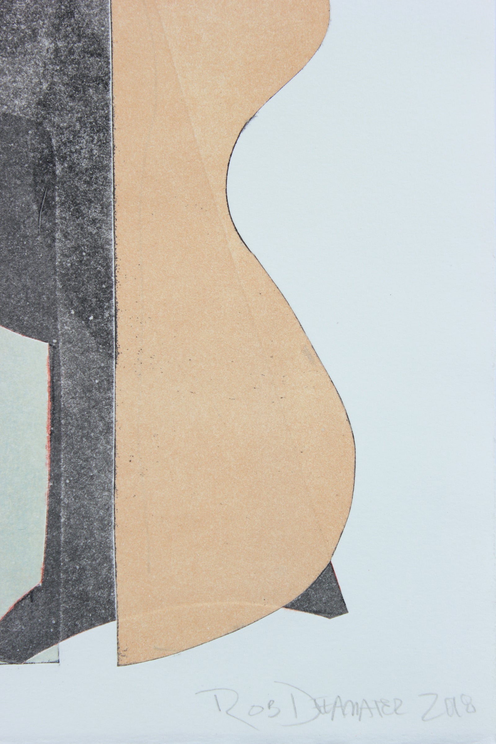 <i>Woman in Forest VI</i> <br>2018 Monotype <br><br>#A8004