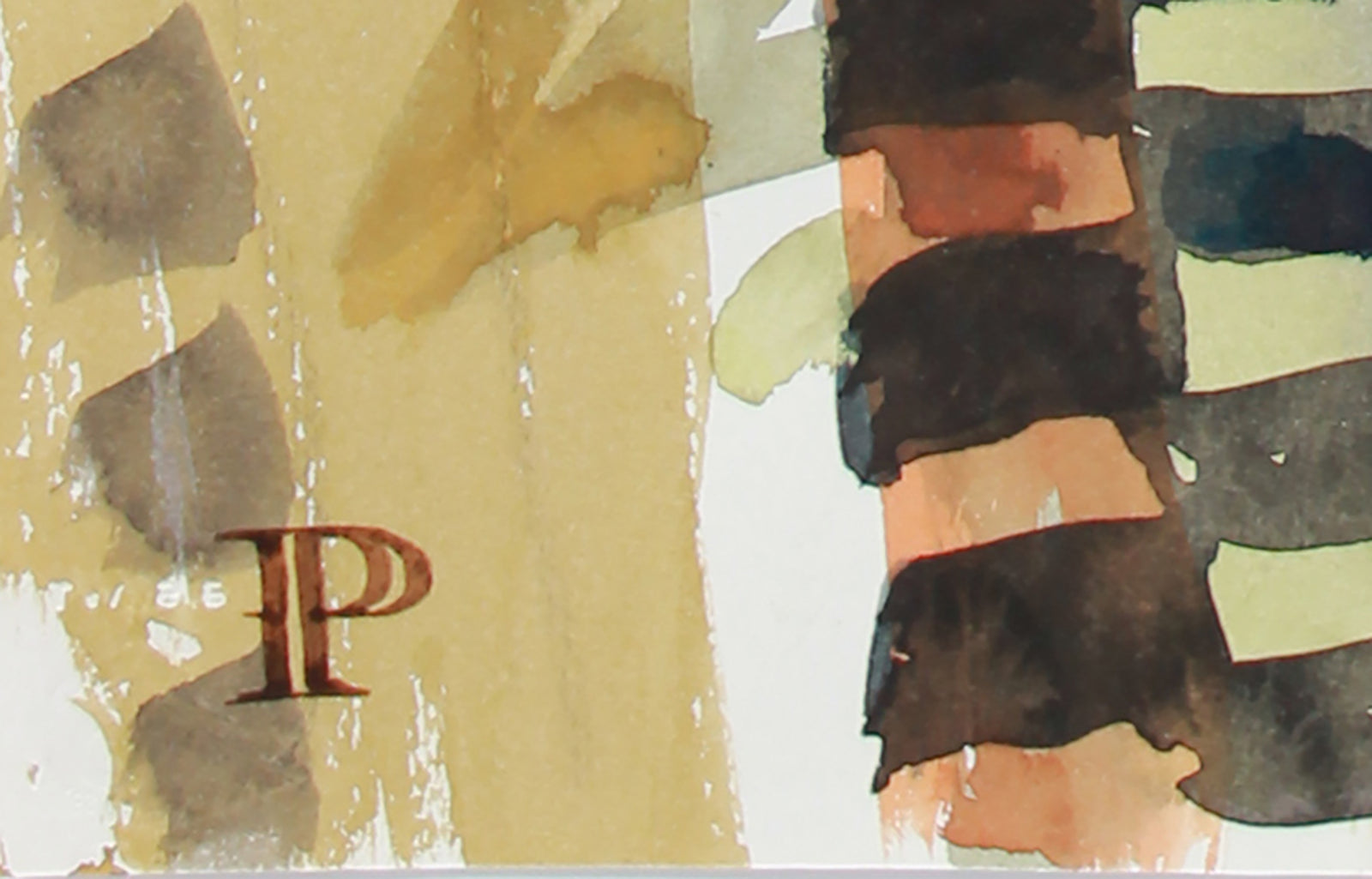 <i>Birthday Bouquet</i>, Watercolor <br>March 3, 1965 <br><br>#A8022