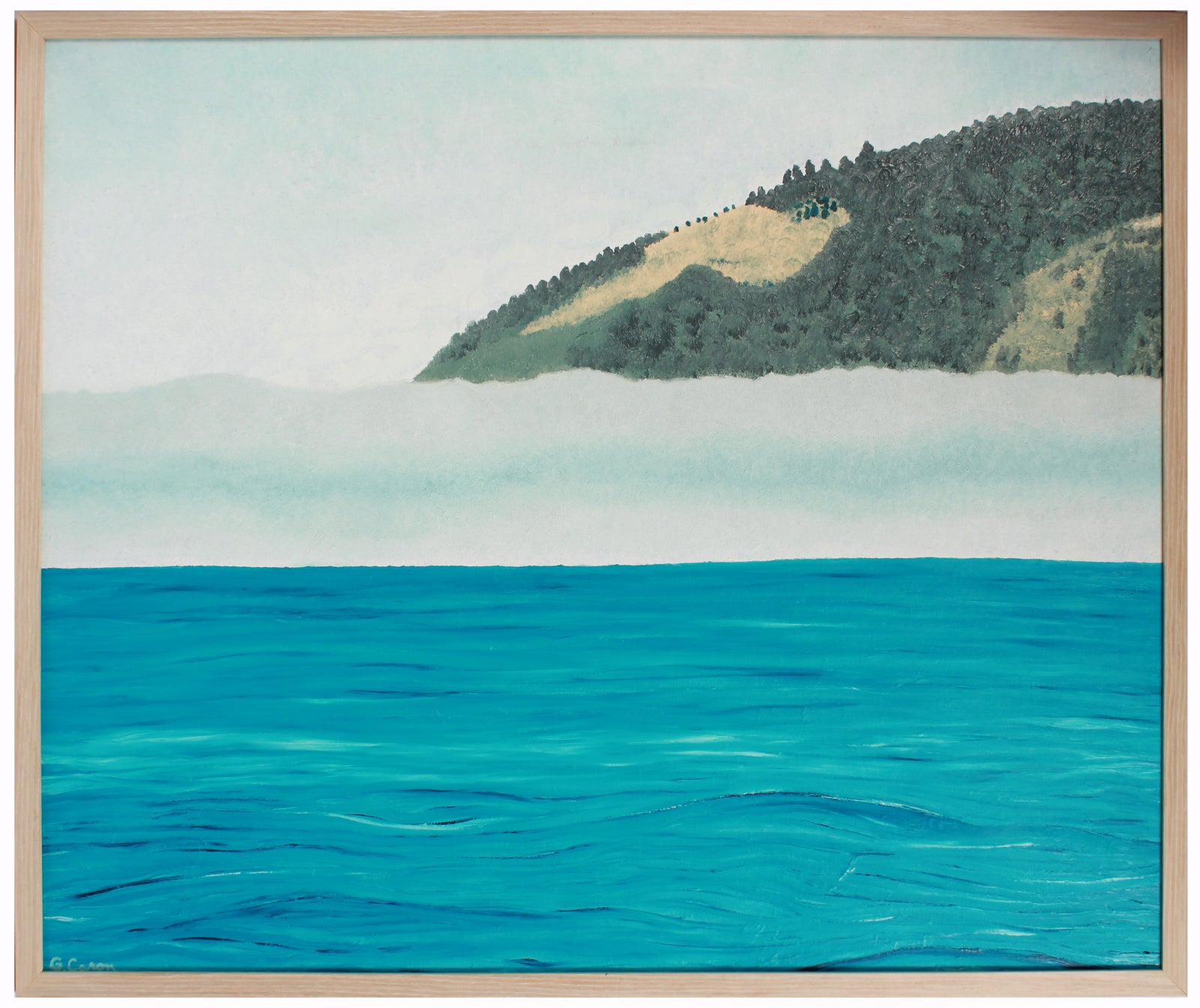 <i>Fog Belt: Lost Coast</i> <br>2018 Oil <br><br>#A8195