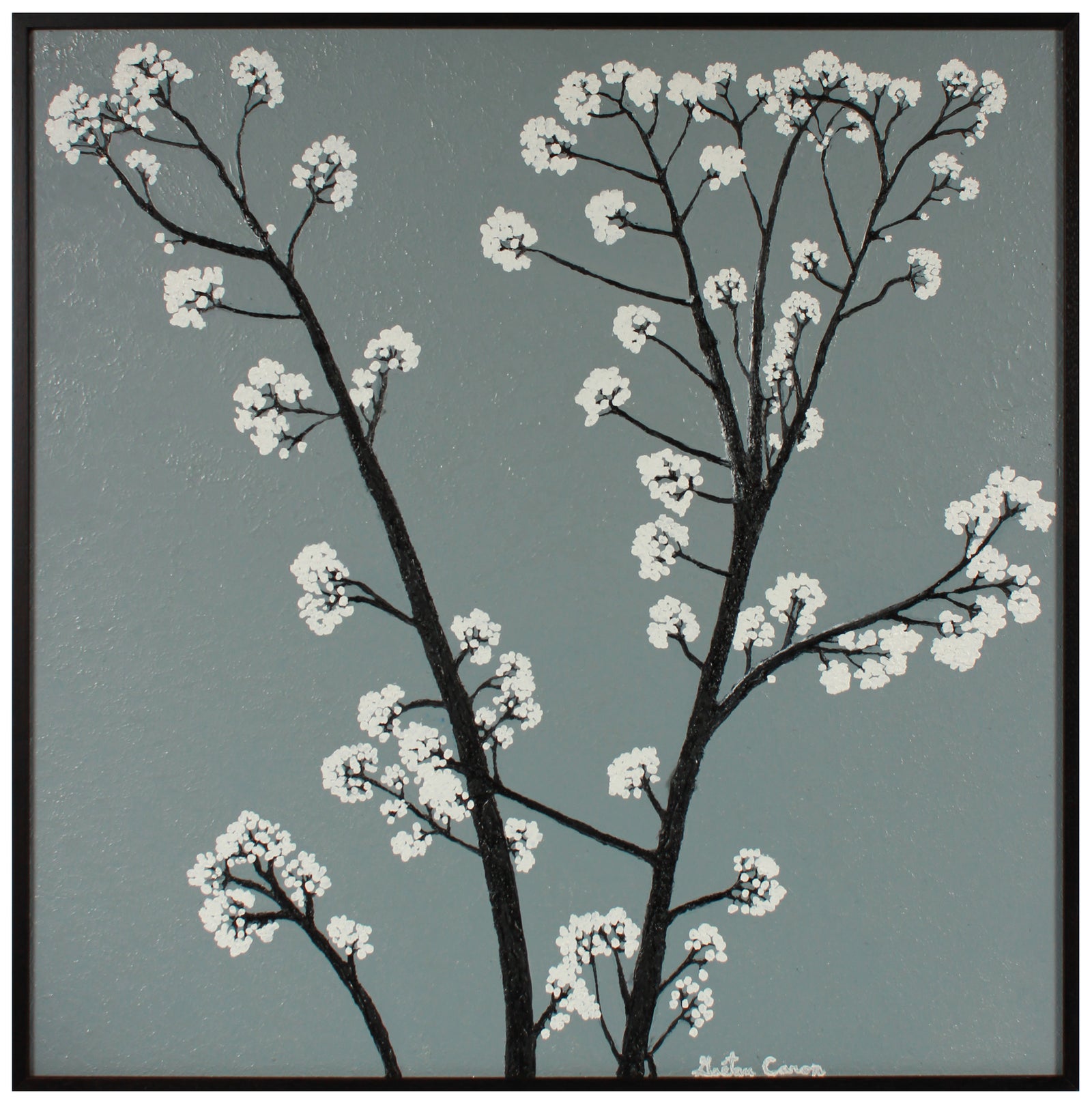 <i>Promising</i> <br>2019 Oil on Wood <br><br>#A8200