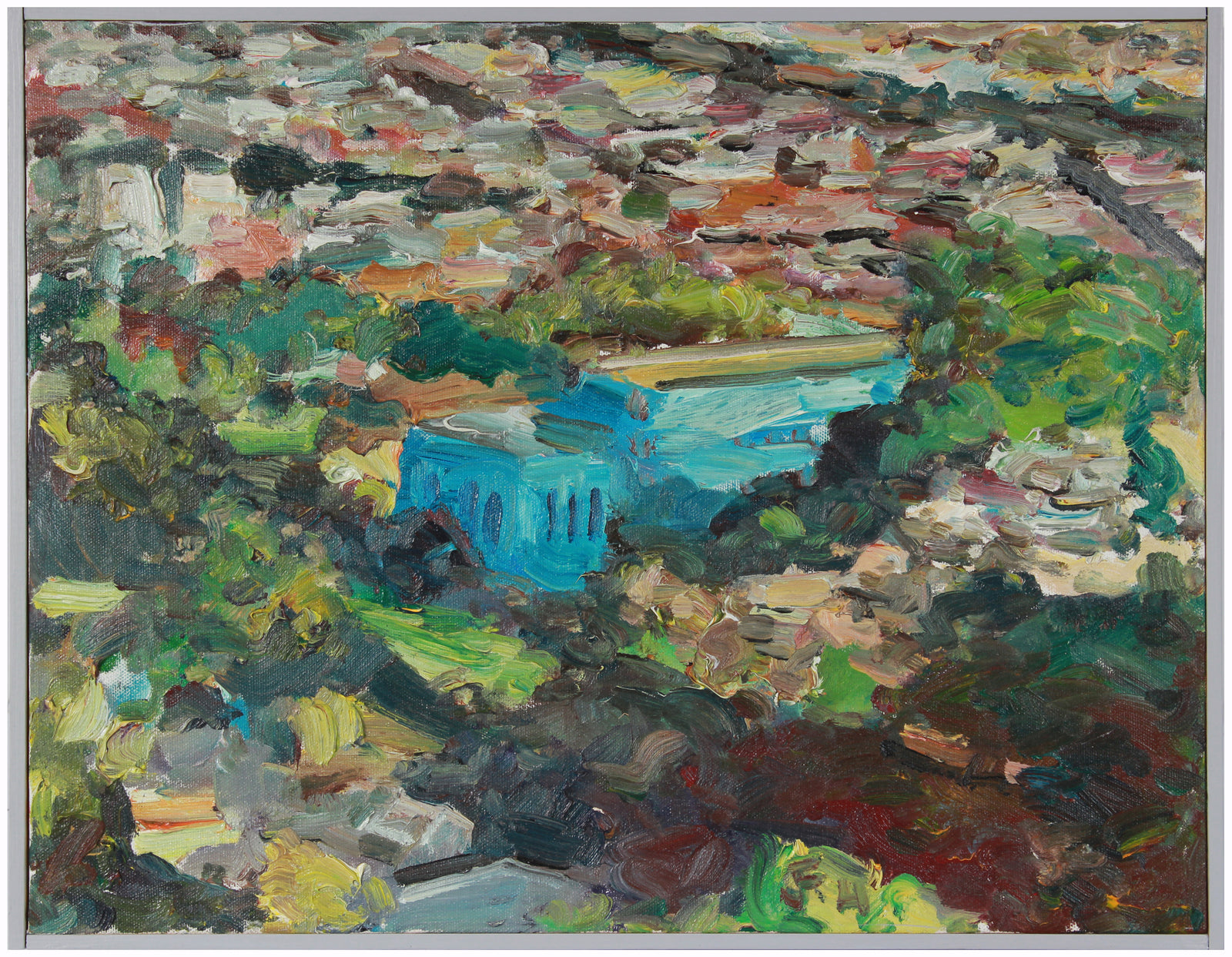 <i>Glen Park</i> <br>2004 Oil Landscape <br><br>#A8252