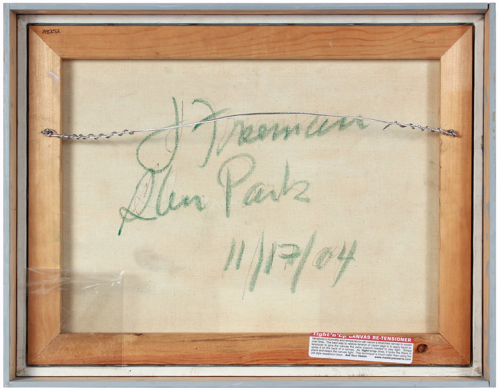 <i>Glen Park</i> <br>2004 Oil Landscape <br><br>#A8252