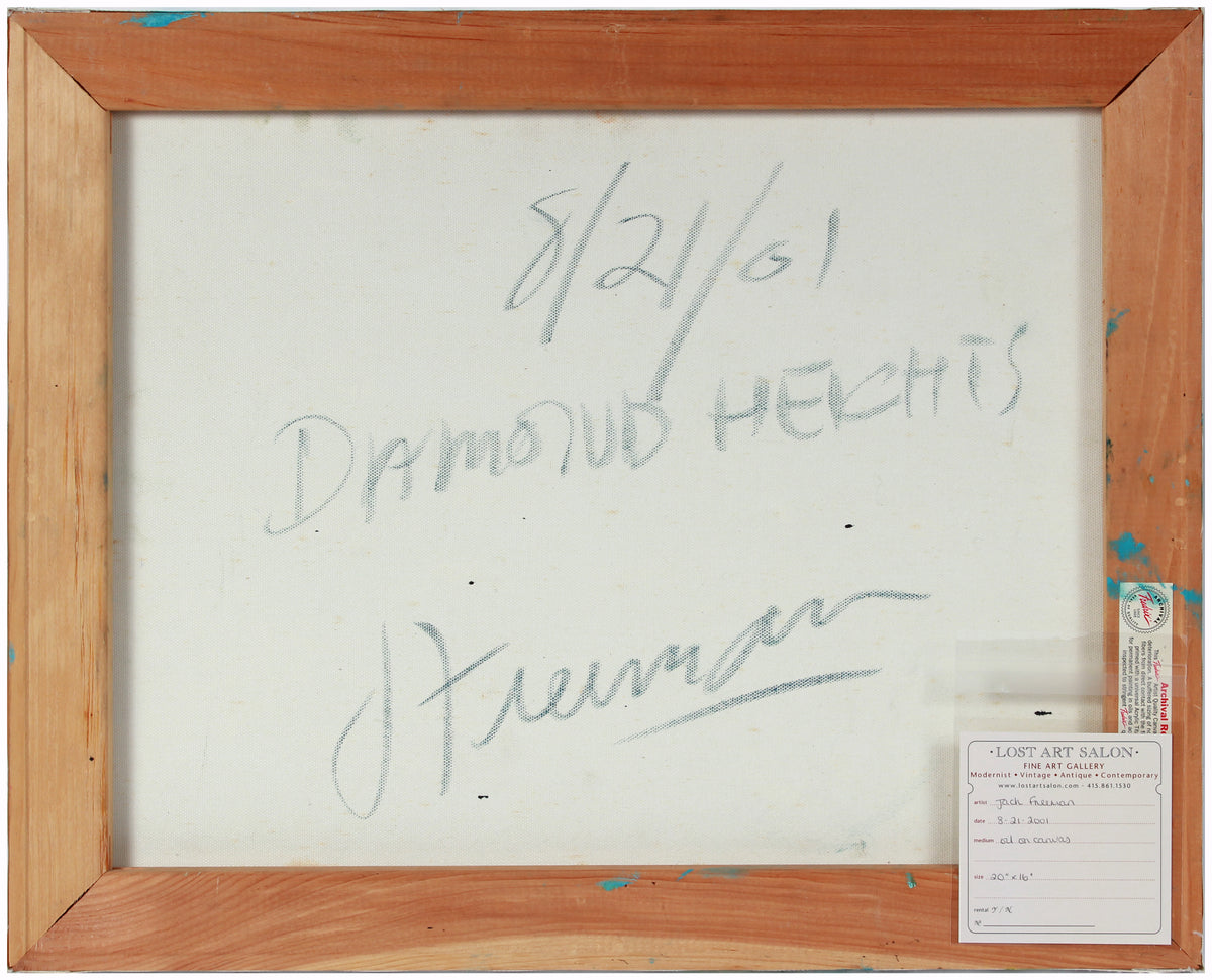 <i>Diamond Heights</i> <br>2001 Oil Abstract <br><br>#A8264