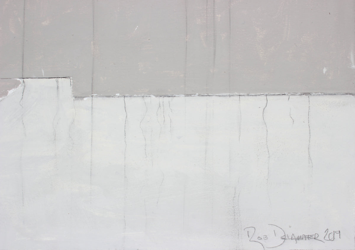 <i>Communique</i> <br>2019 Gouache & Mixed Media <br><br>#A8279