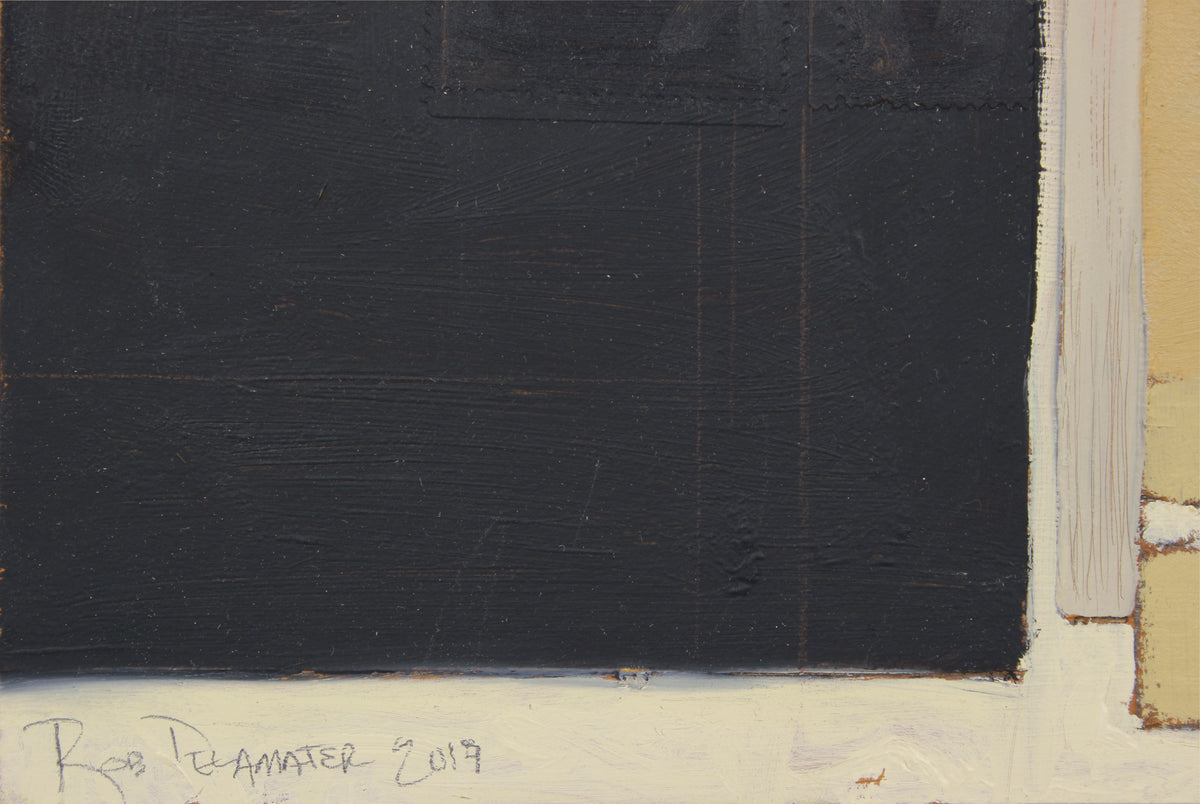 <i>Letters from California</i> <br>2019 Oil & Mixed Media <br><br>#A8284