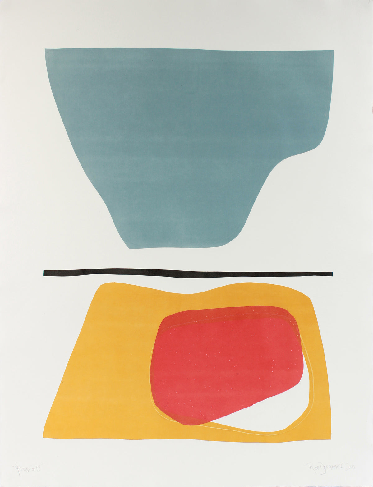 <i>Hoodoo VI</i> <br>2018 Monotype <br><br>#A8642