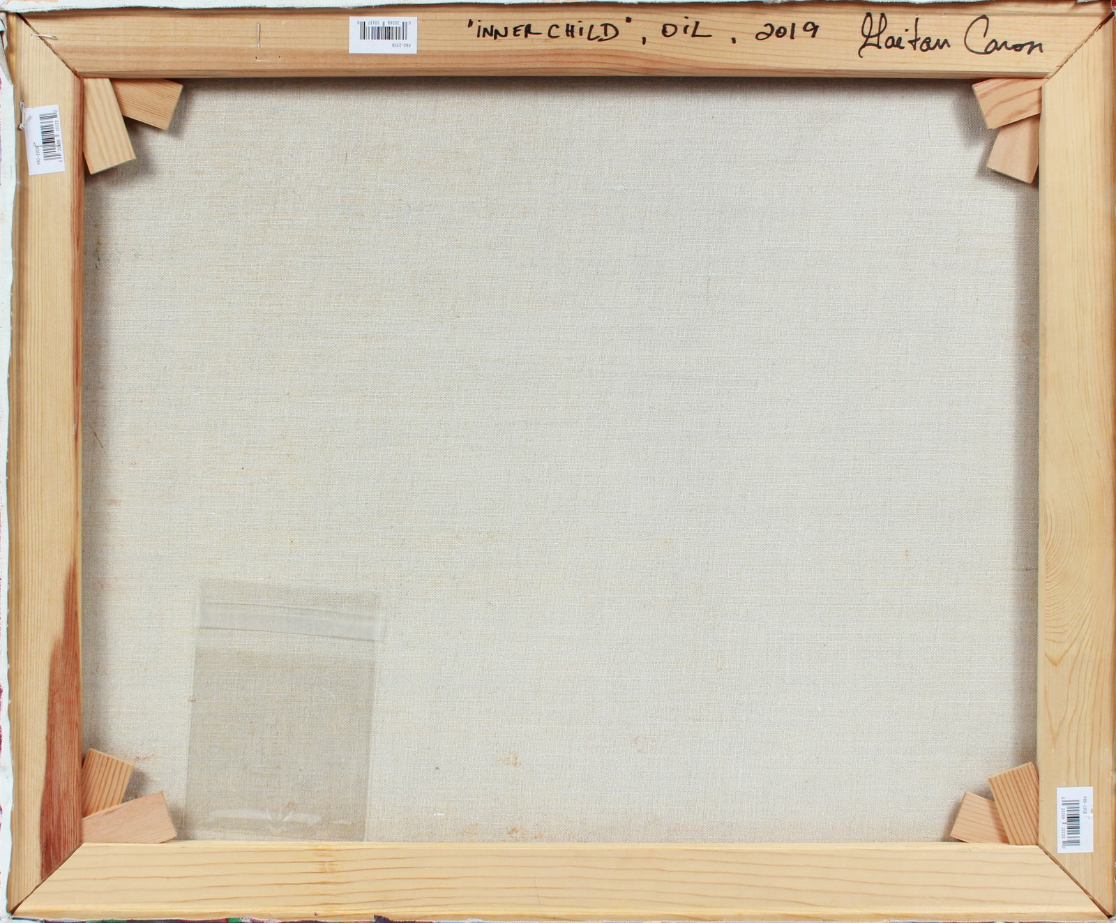 <i>Inner Child</i>, Self-Portrait <br>2019 Oil <br><br>#A8686