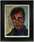 Expressive Male Portrait <br>1975 Oil <br><br>#A8749
