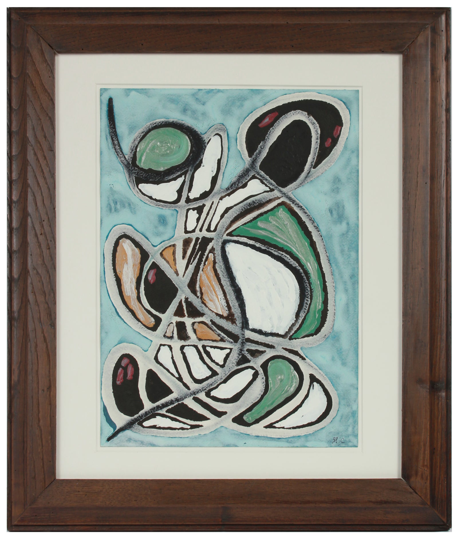 <i>Meditation</i>, Self Portrait <br>2019 Acrylic <br><br>#A8777