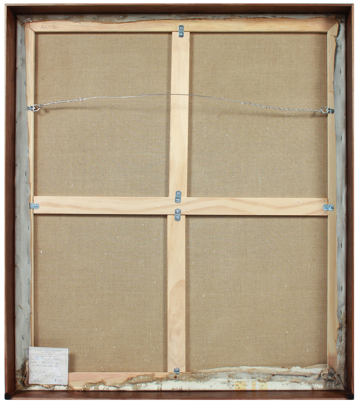 <i>Tigerman Assignment</i> <br>Mid Century Oil <br><br>#A8786