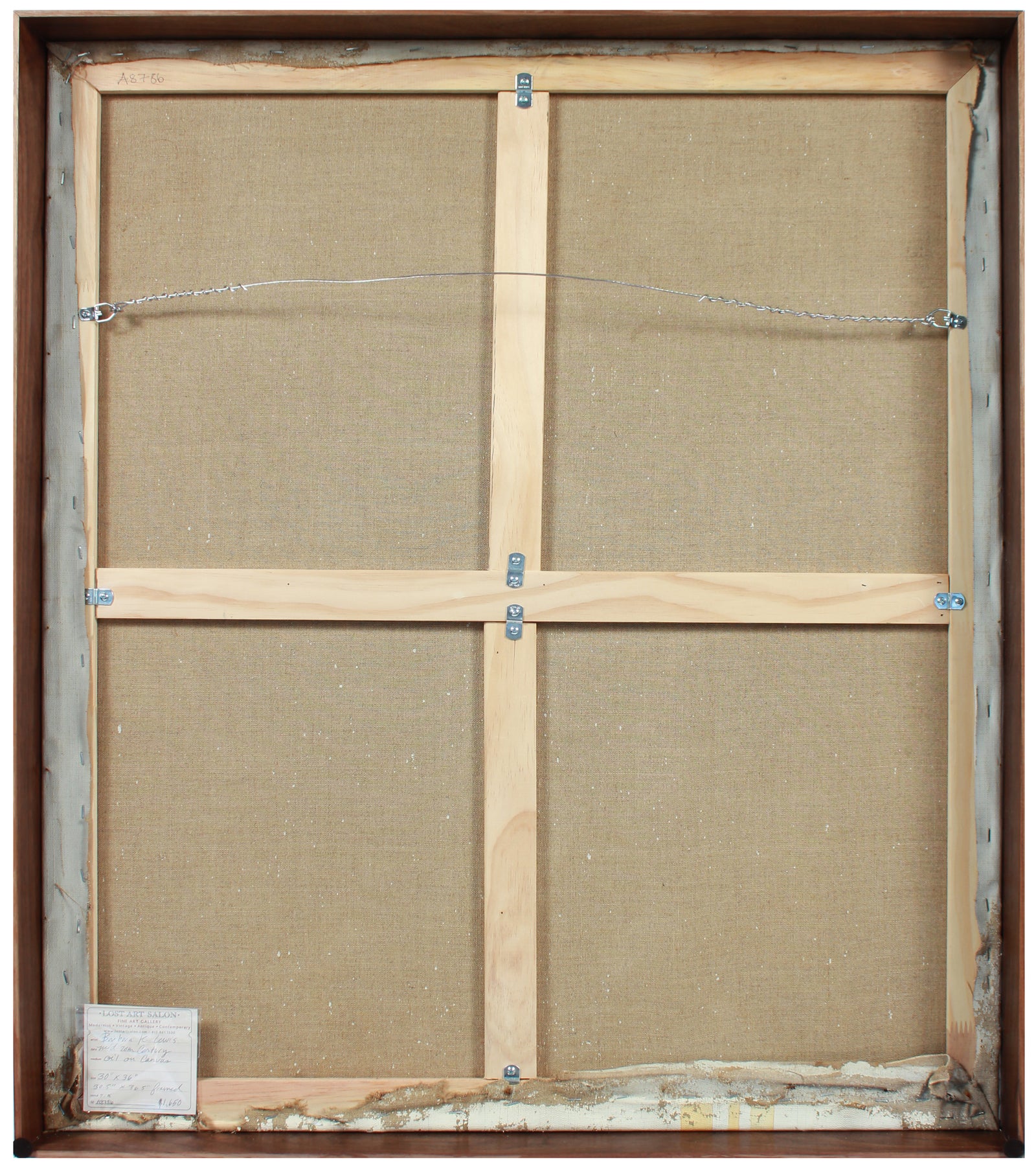 <i>Tigerman Assignment</i> <br>Mid Century Oil <br><br>#A8786