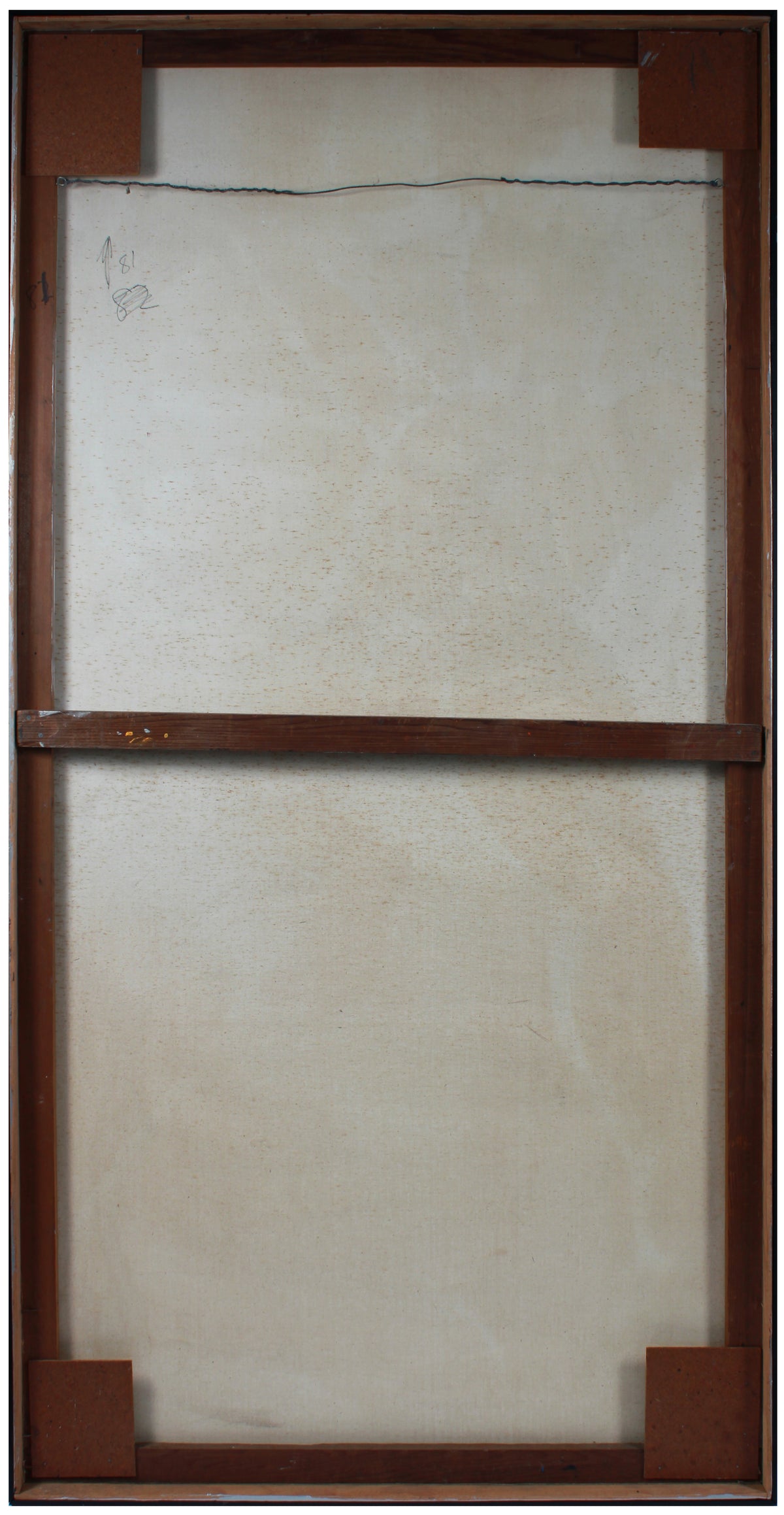 Modernist Large-Scale Abstract <br>1981 Oil <br><br>#A8933