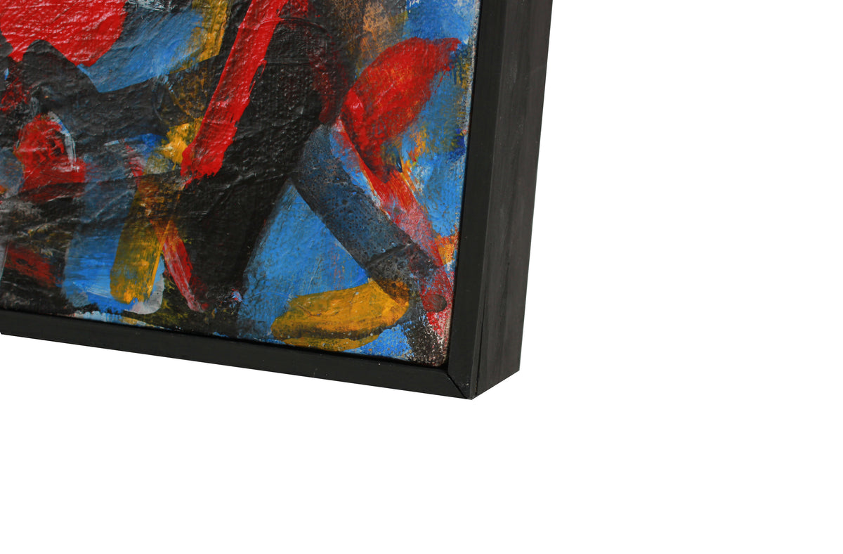 Brushstrokes in Motion <br>Early 2000s Acrylic <br><br>#A8944