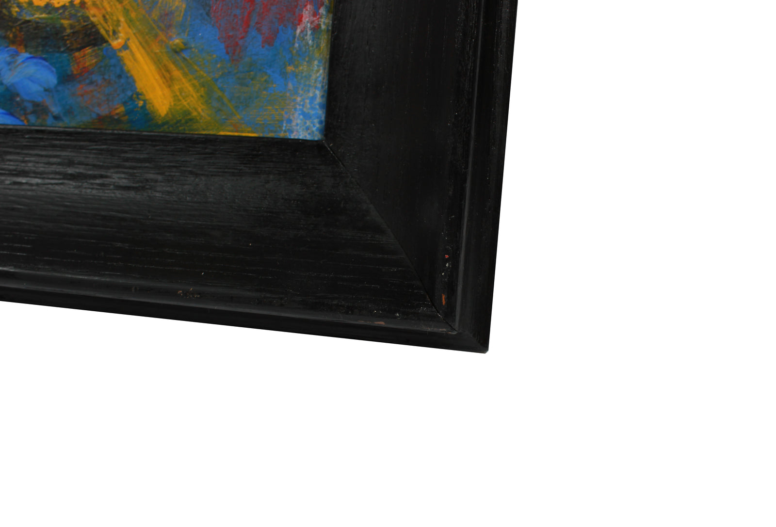 Expressive Abstract in Primary Colors <br>Early 2000s Acrylic <br><br>#A8950