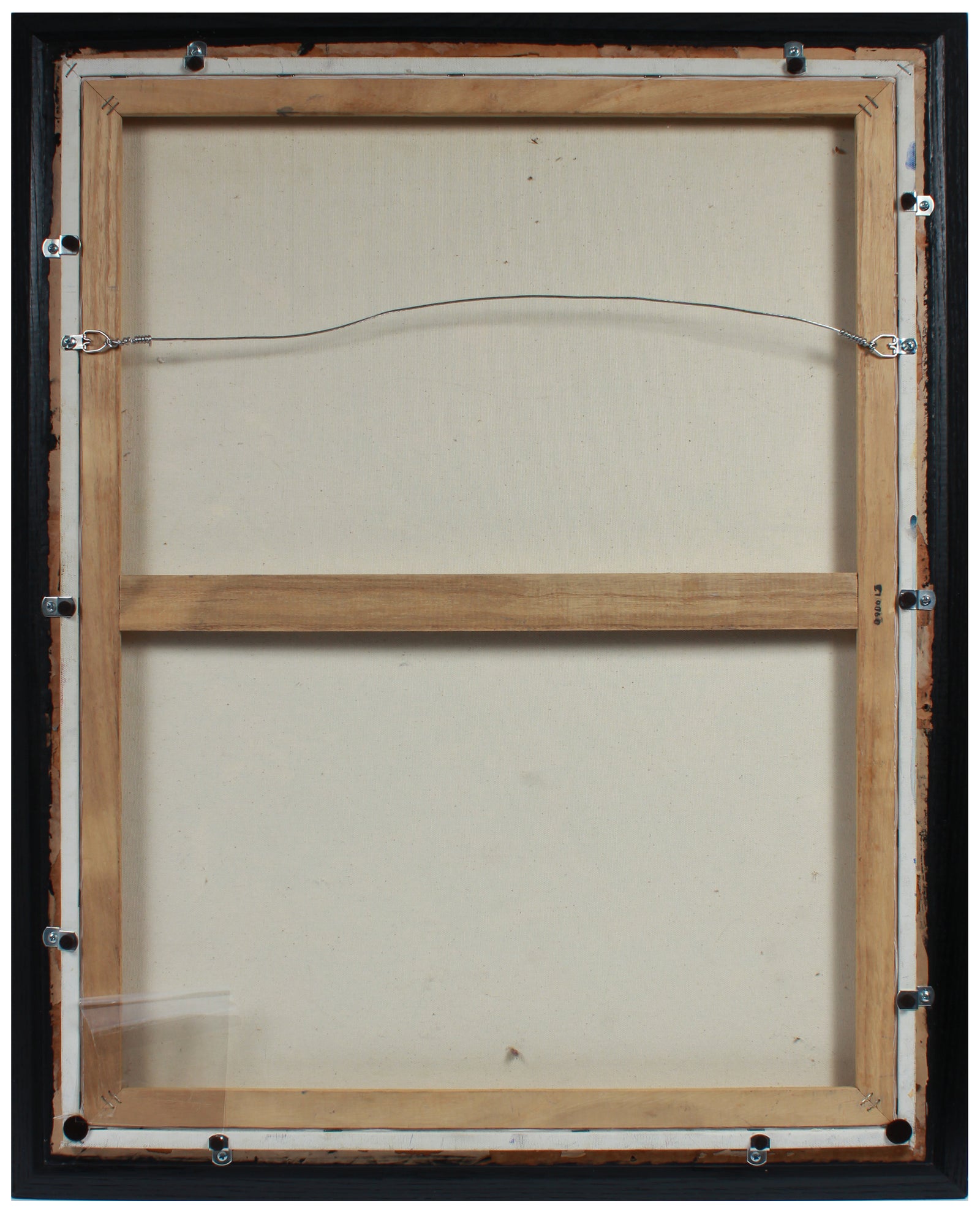 Expressive Abstract in Primary Colors <br>Early 2000s Acrylic <br><br>#A8950