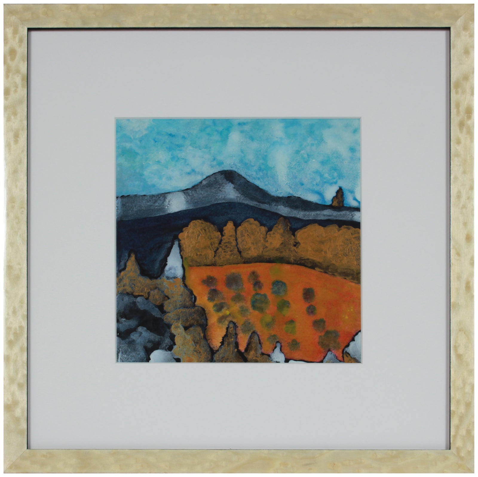 <i>The Orchard II</i>, Mendocino, CA <br>2019 Acrylic & Walnut Oil <br><br>#A9007