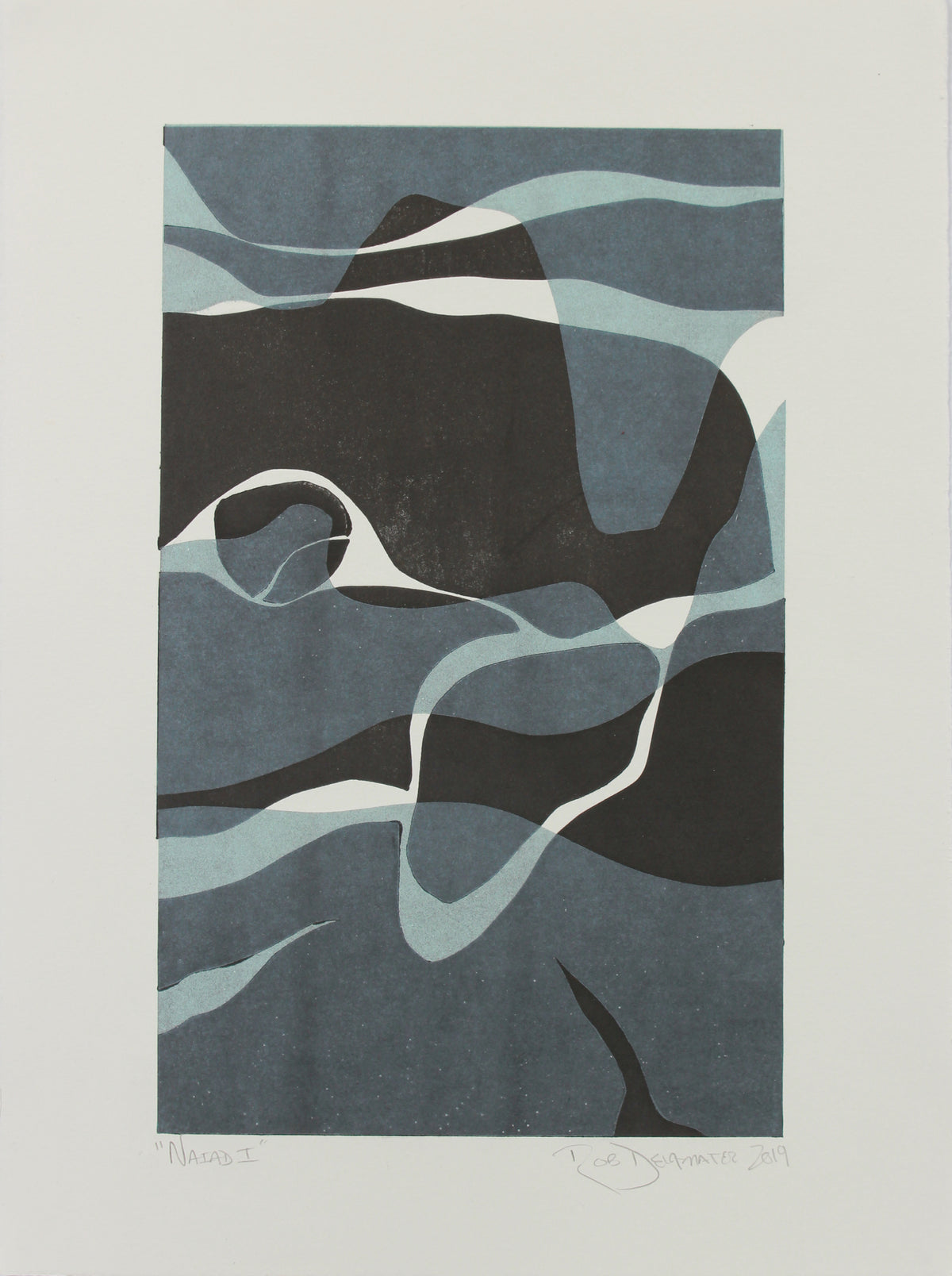 <i>Naiad I</i> <br>2019 Abstract Monotype <br><br>#A9078