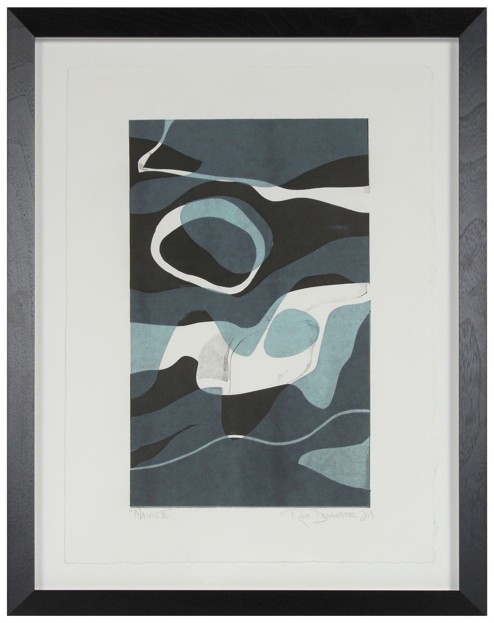 <i>Naiad II</i> <br>2019 Abstract Monotype <br><br>#A9079