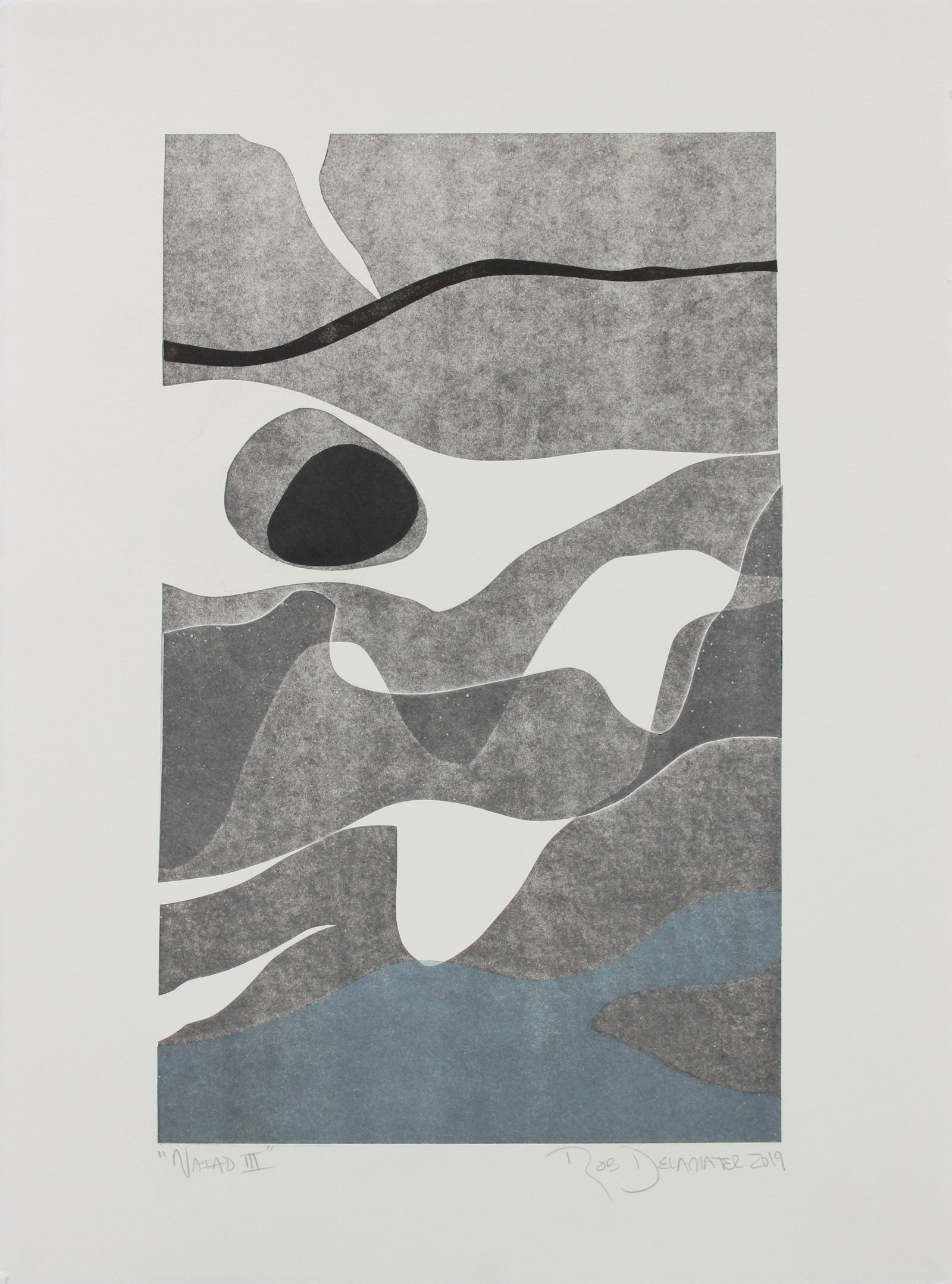 <i>Naiad III</i> <br>2019 Abstract Monotype <br><br>#A9080