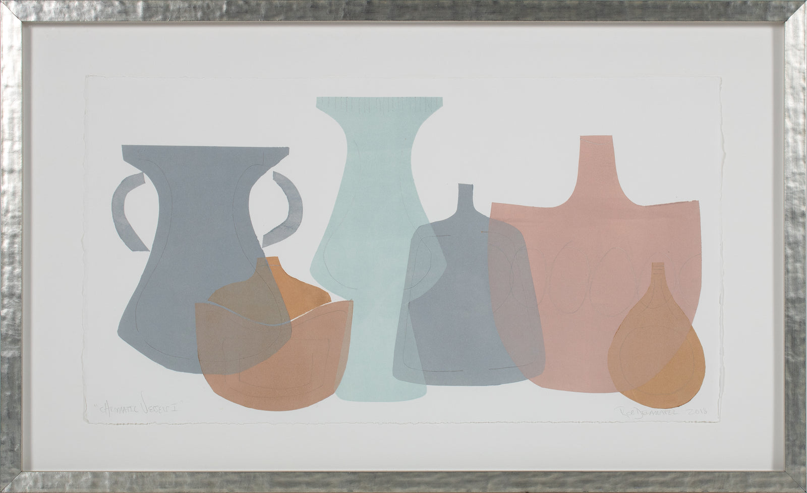 <i>Chromatic Vessels I</i> <br>2018 Monotype <br><br>#A9081