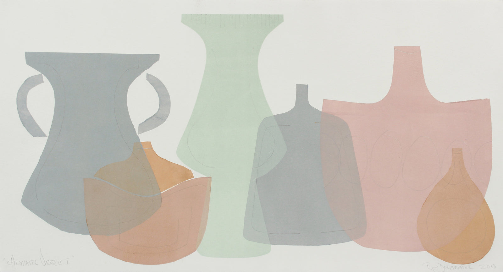 <i>Chromatic Vessels I</i> <br>2018 Monotype <br><br>#A9081