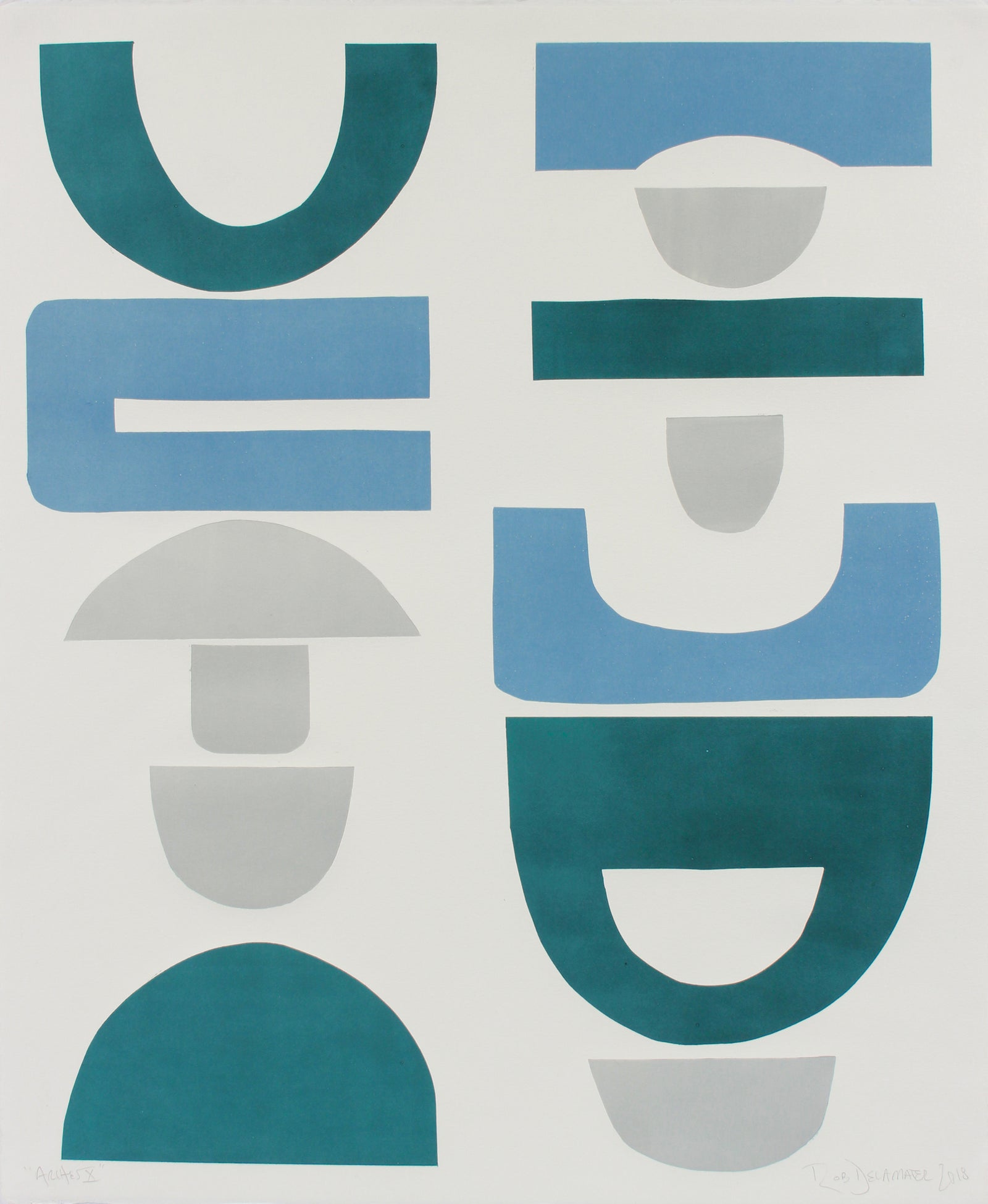 <i>Arches X</i> <br>2018 Monotype <br><br>#A9086