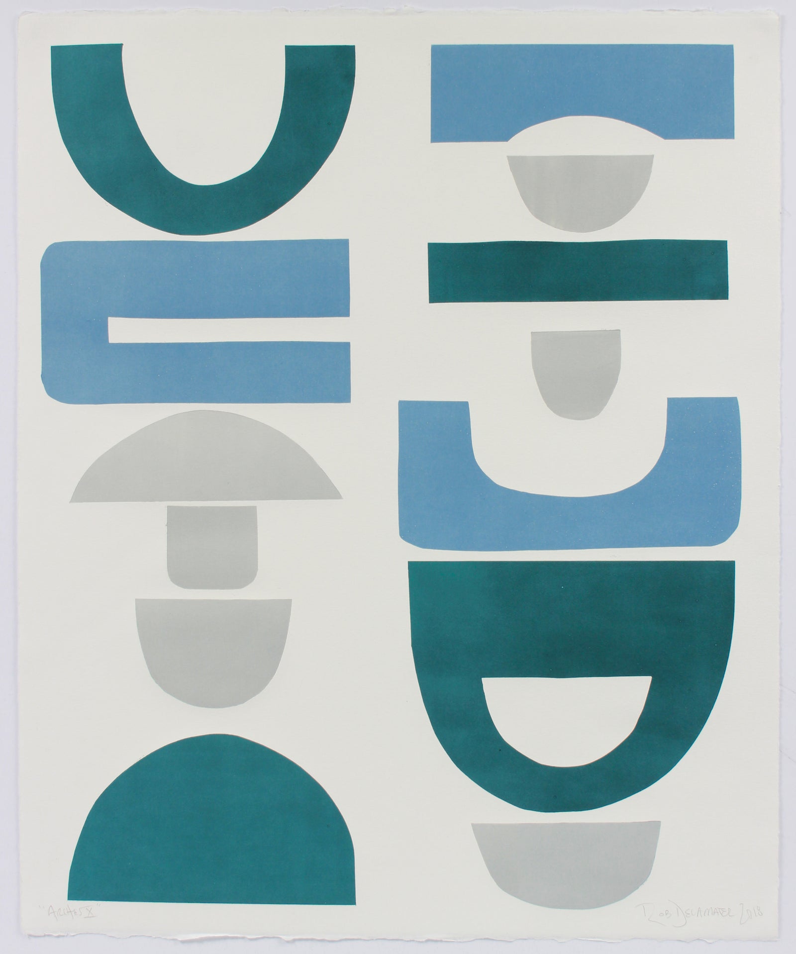 <i>Arches X</i> <br>2018 Monotype <br><br>#A9086