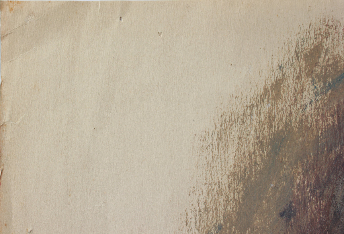 Study for a Portrait <br>Oil & Oil Pastel <br><br>#A9122