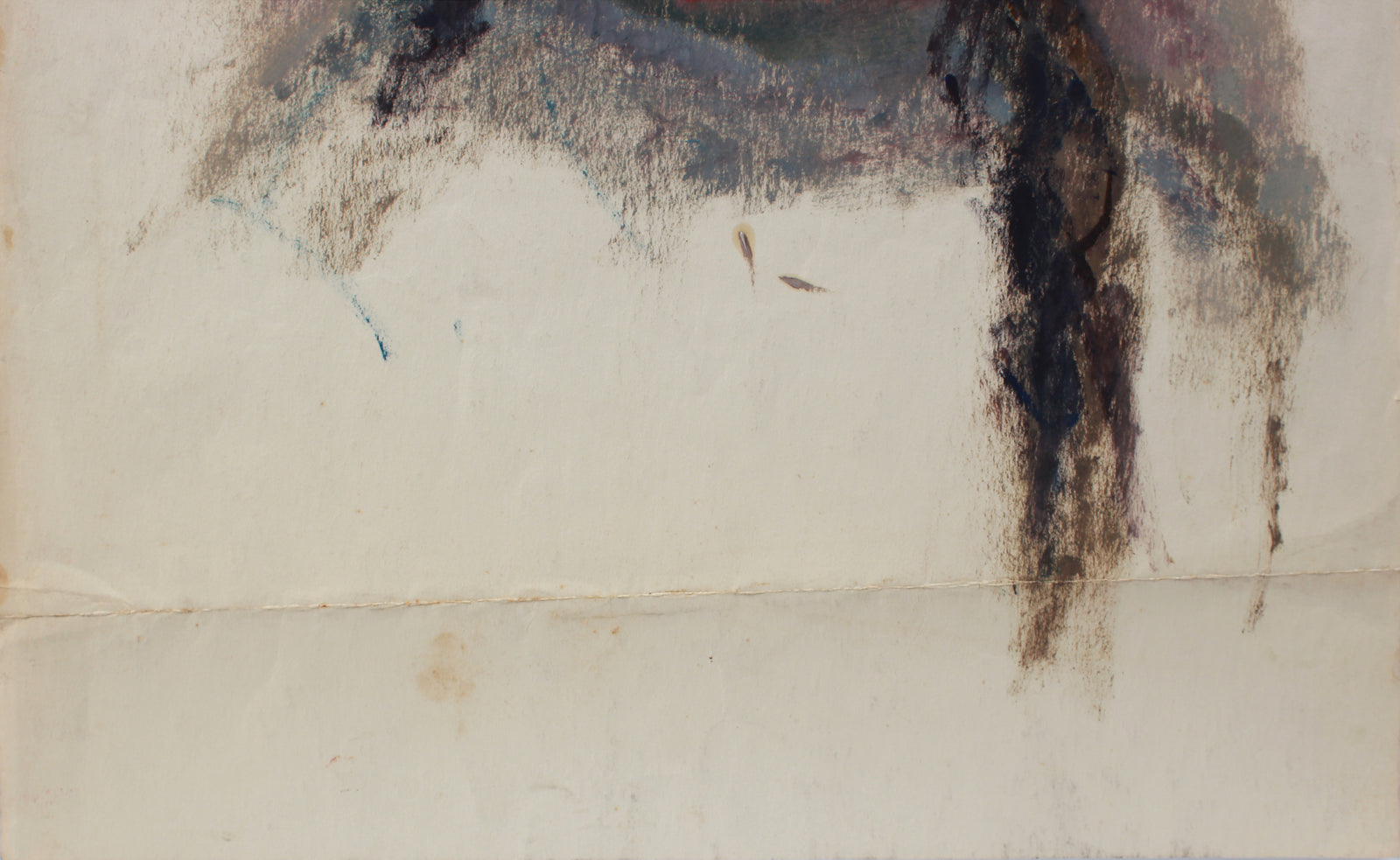 Study for a Portrait <br>Oil & Oil Pastel <br><br>#A9122