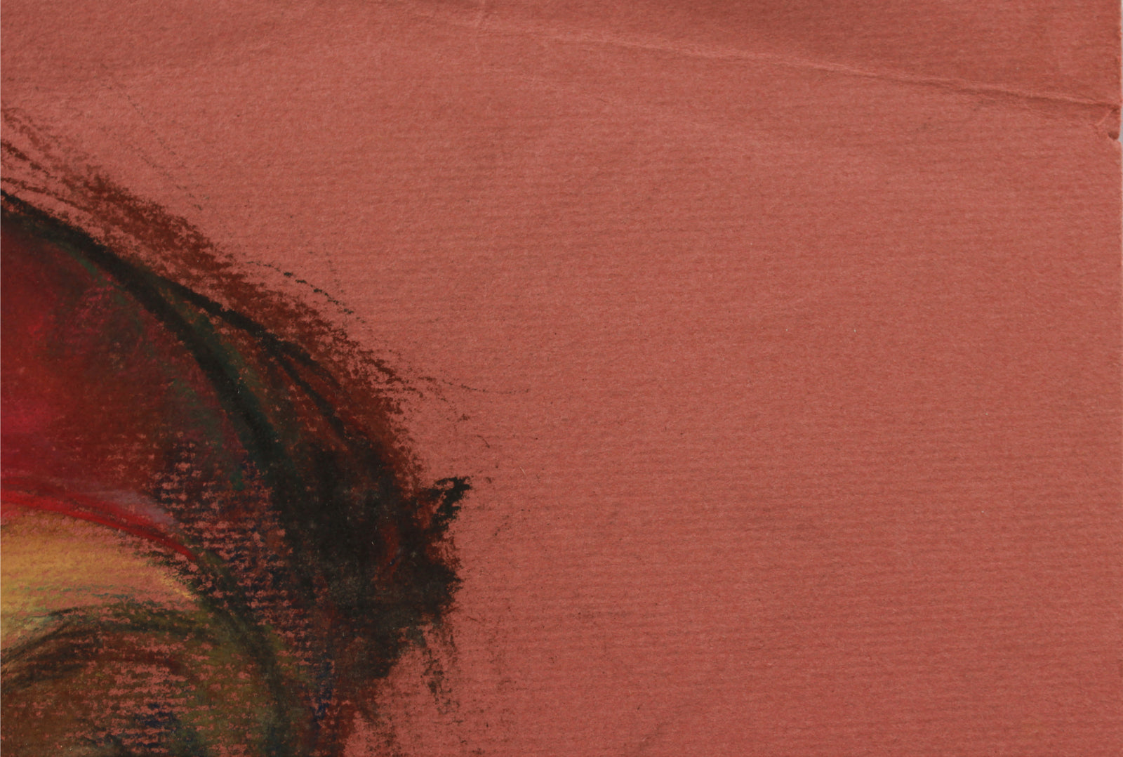 1940s Pastel on Paper Study for a Portrait <br><br>#A9136