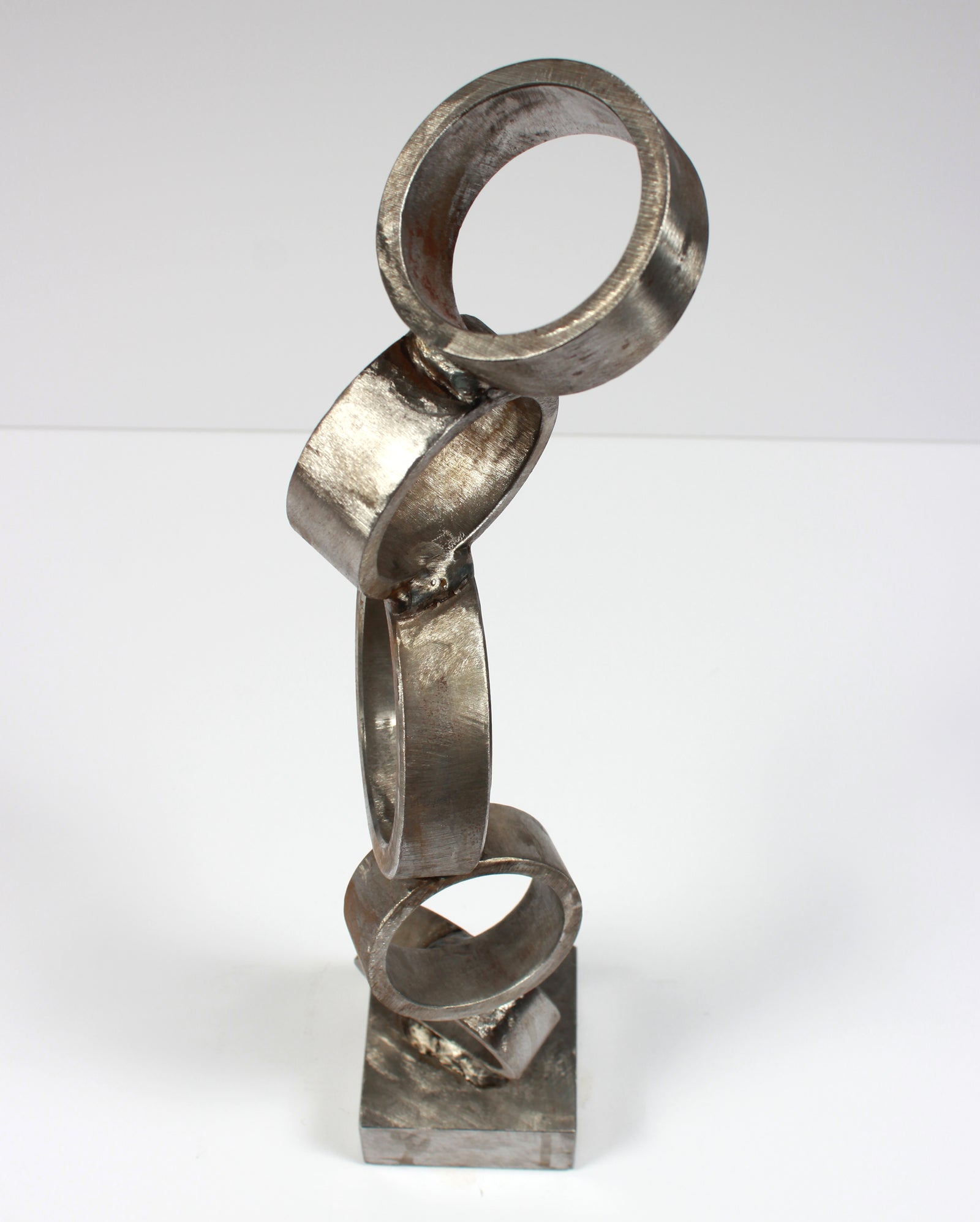 <i>Five Rings</i> <br>Welded Steel Sculpture <br><br>#A9175
