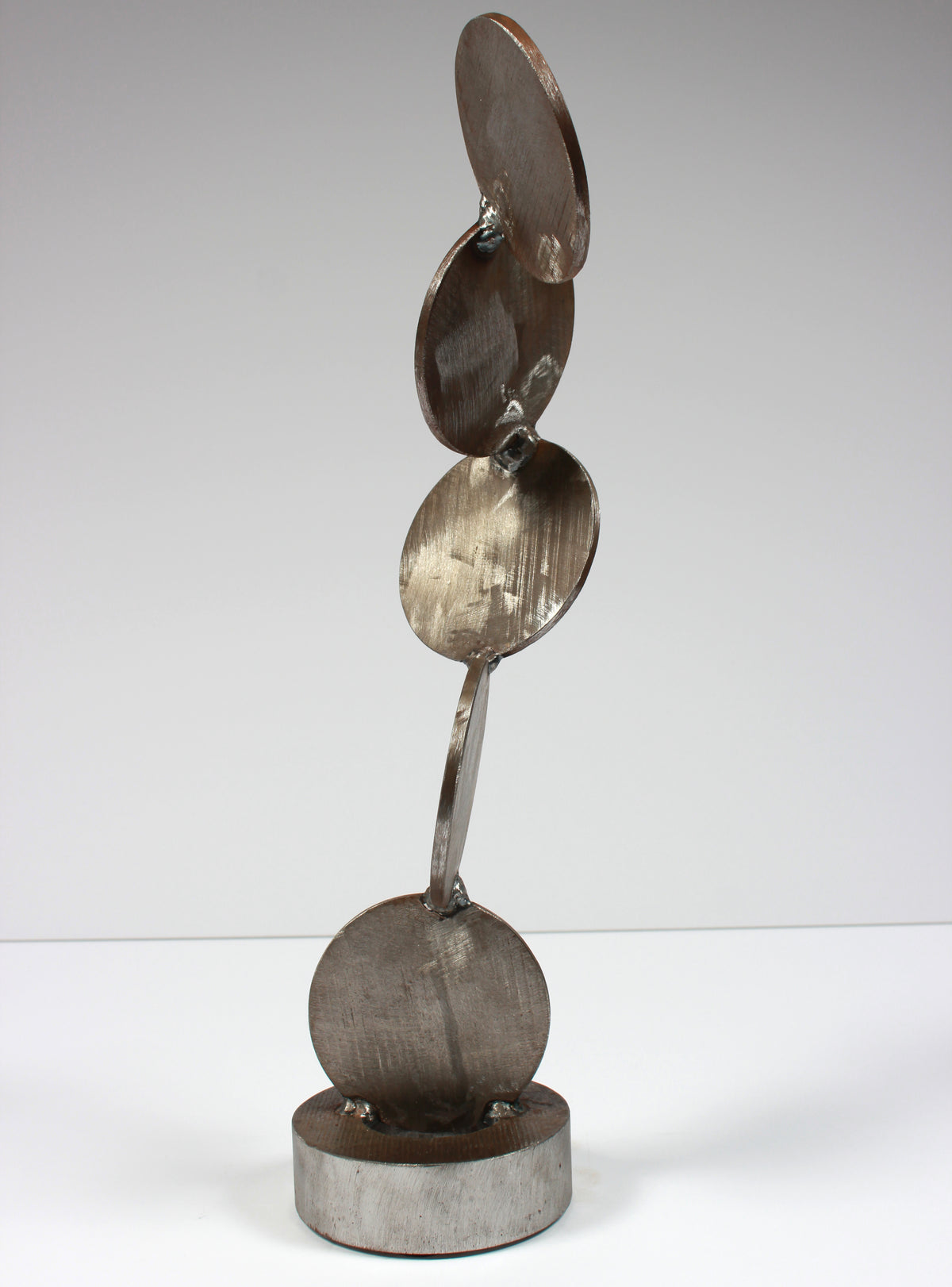 <i>Four Disks</i> <br>Welded Steel Sculpture <br><br>#A9182