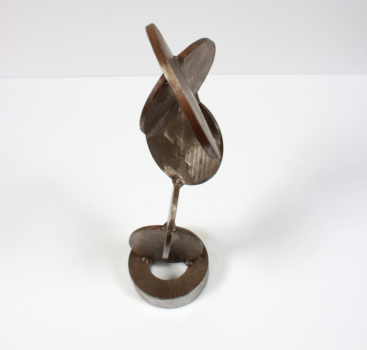 <i>Four Disks</i> <br>Welded Steel Sculpture <br><br>#A9182