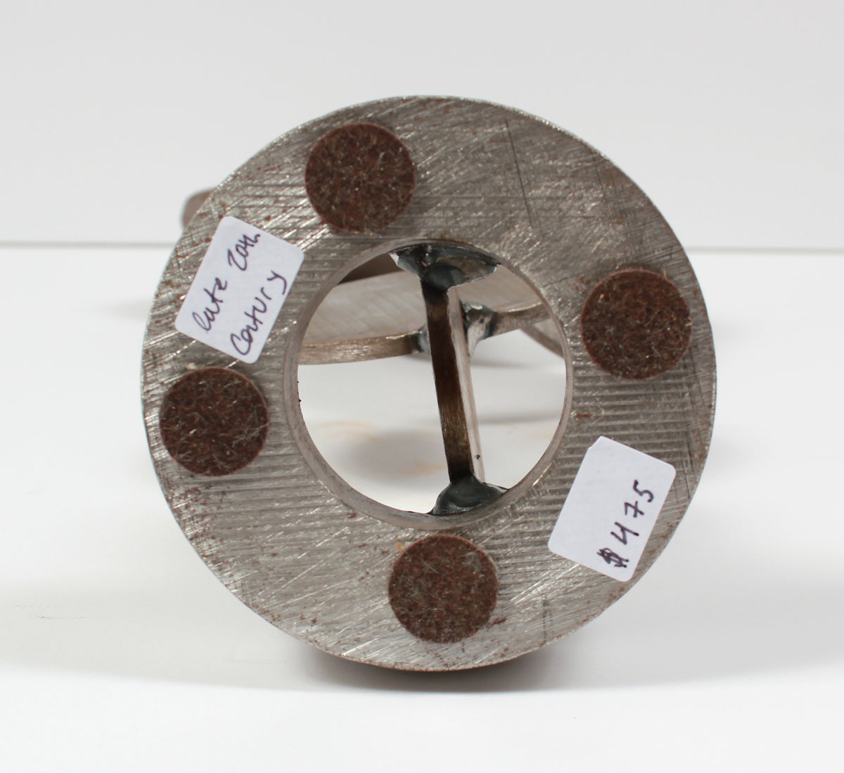 <i>Four Disks</i> <br>Welded Steel Sculpture <br><br>#A9182