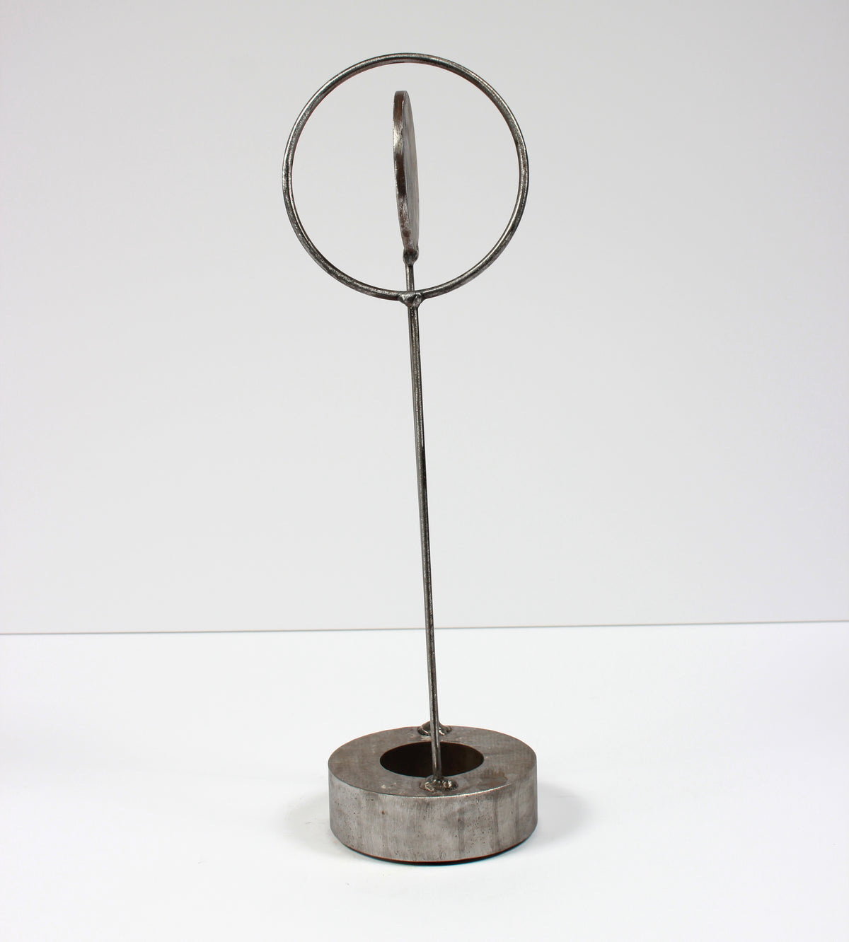 Ring & Disk Vintage Welded Steel Sculpture <br><br>#A9193