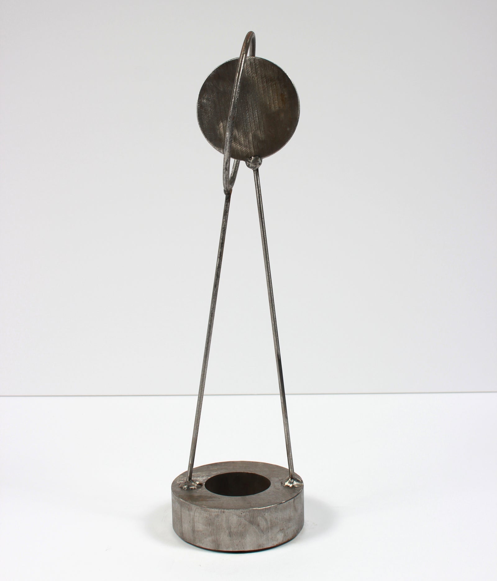 Ring & Disk Vintage Welded Steel Sculpture <br><br>#A9193