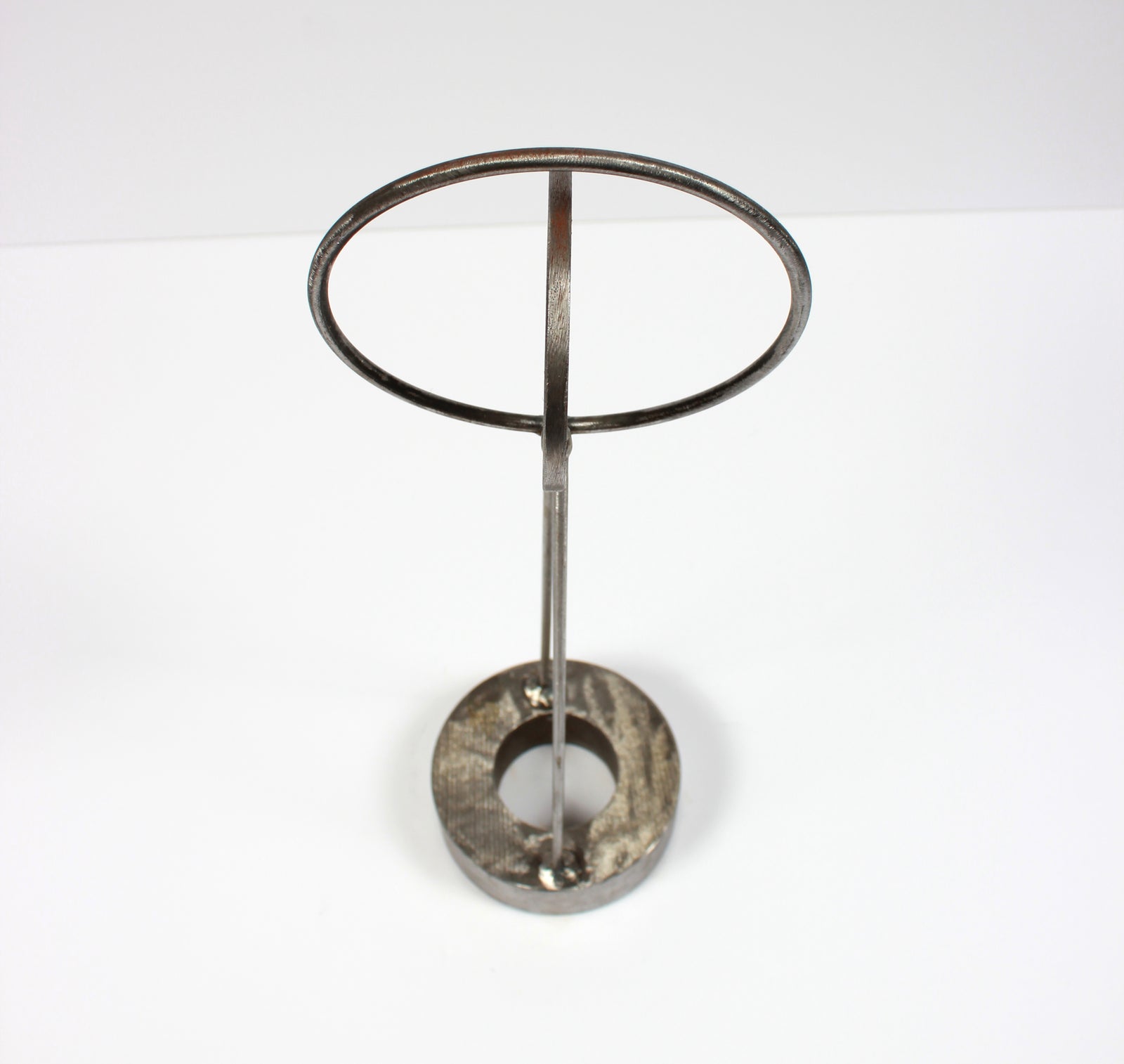 Ring & Disk Vintage Welded Steel Sculpture <br><br>#A9193