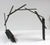 Late 20th Century Multi Media Metal Slanted Arch Sculpture <br><br>#A9329