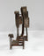 Kandinsky-esque Multimedia Welded Metal Sculpture <br><br>#A9347