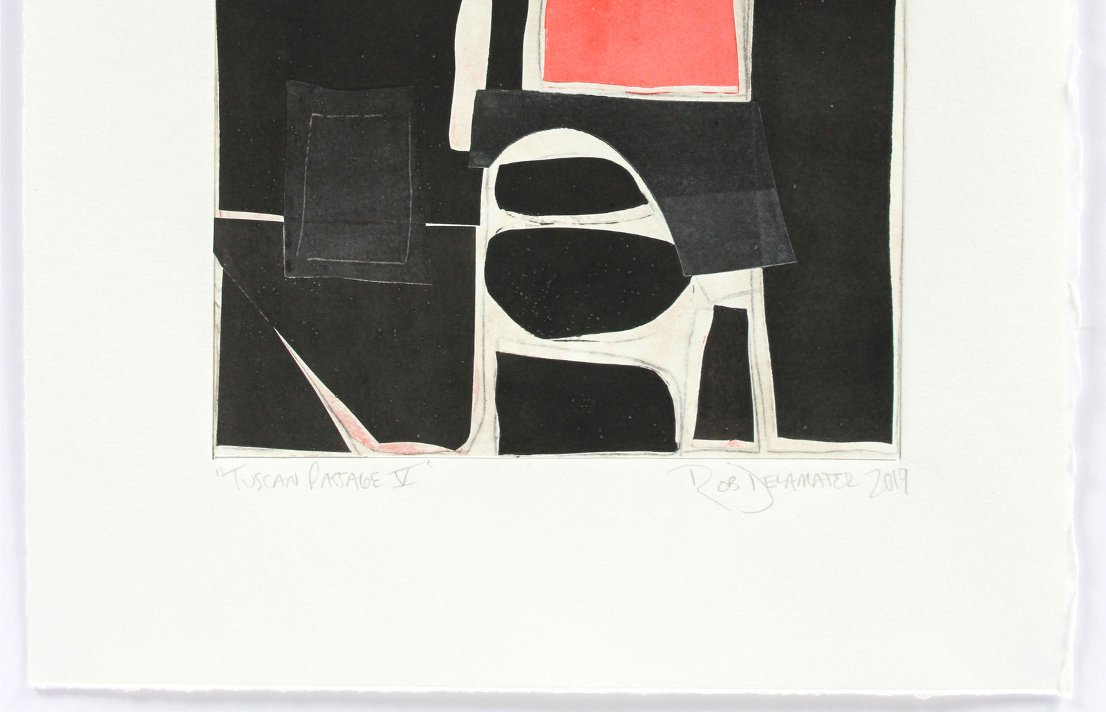 <i>Tuscan Passage V</i> <br>2019 Monotype <br><br>#A9361