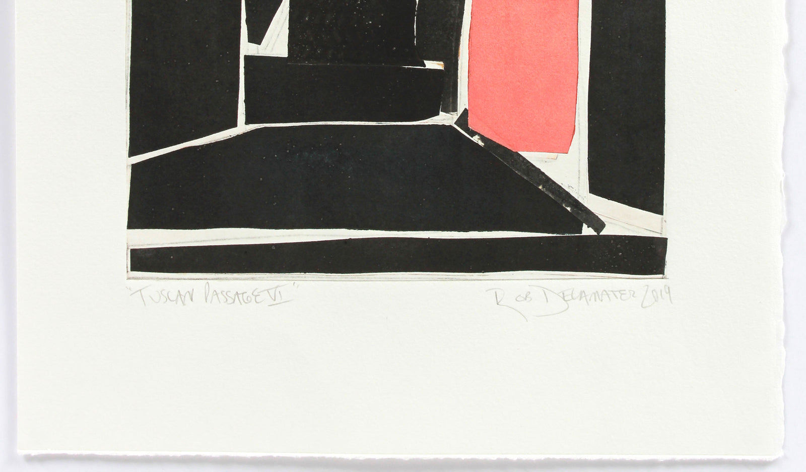 <i>Tuscan Passage VI</i> <br>2019 Monotype <br><br>#A9362