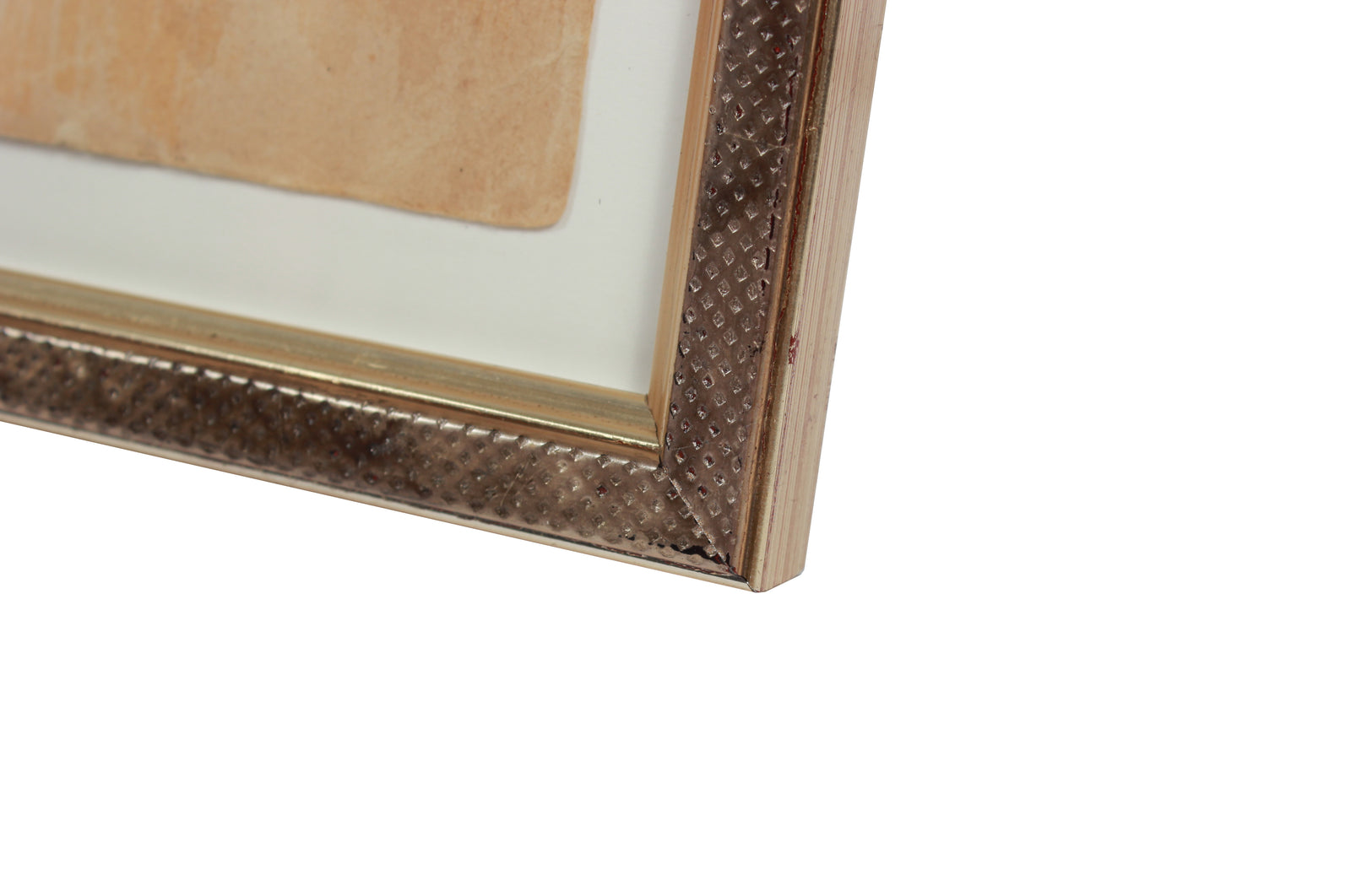 Abstracted Lake Scene with Boat <br>1960s Watercolor <br><br>#A9390