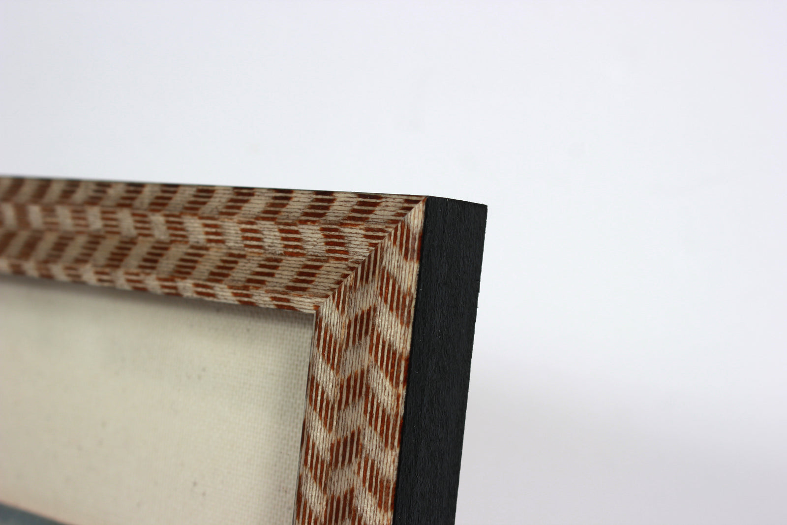 Abstracted Stormy Coastal Scene <br>Mid Century Watercolor & Graphite <br><br>#A9410