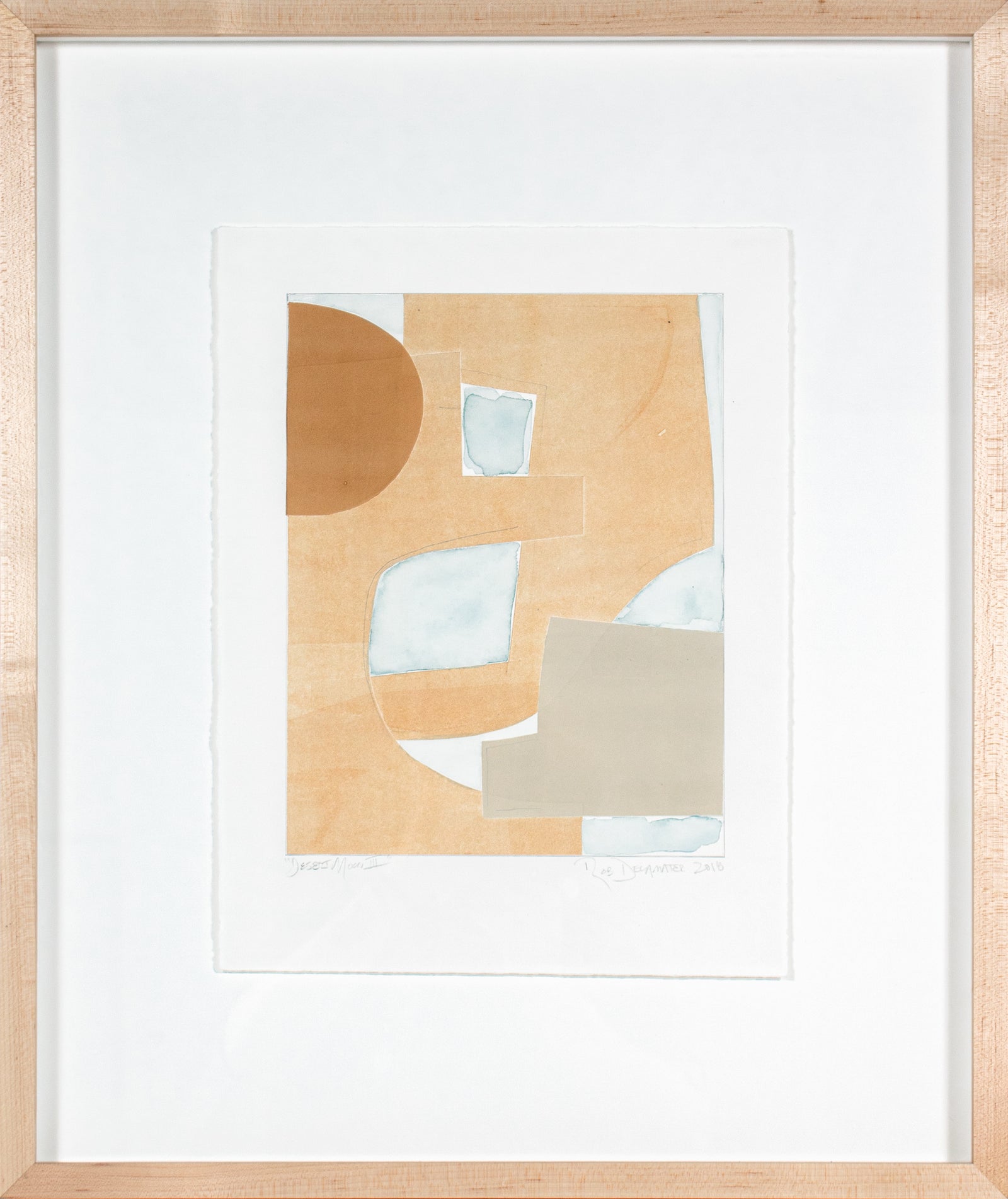 <i>Desert Moon III</i> <br>2018 Monotype <br><br>#A9434