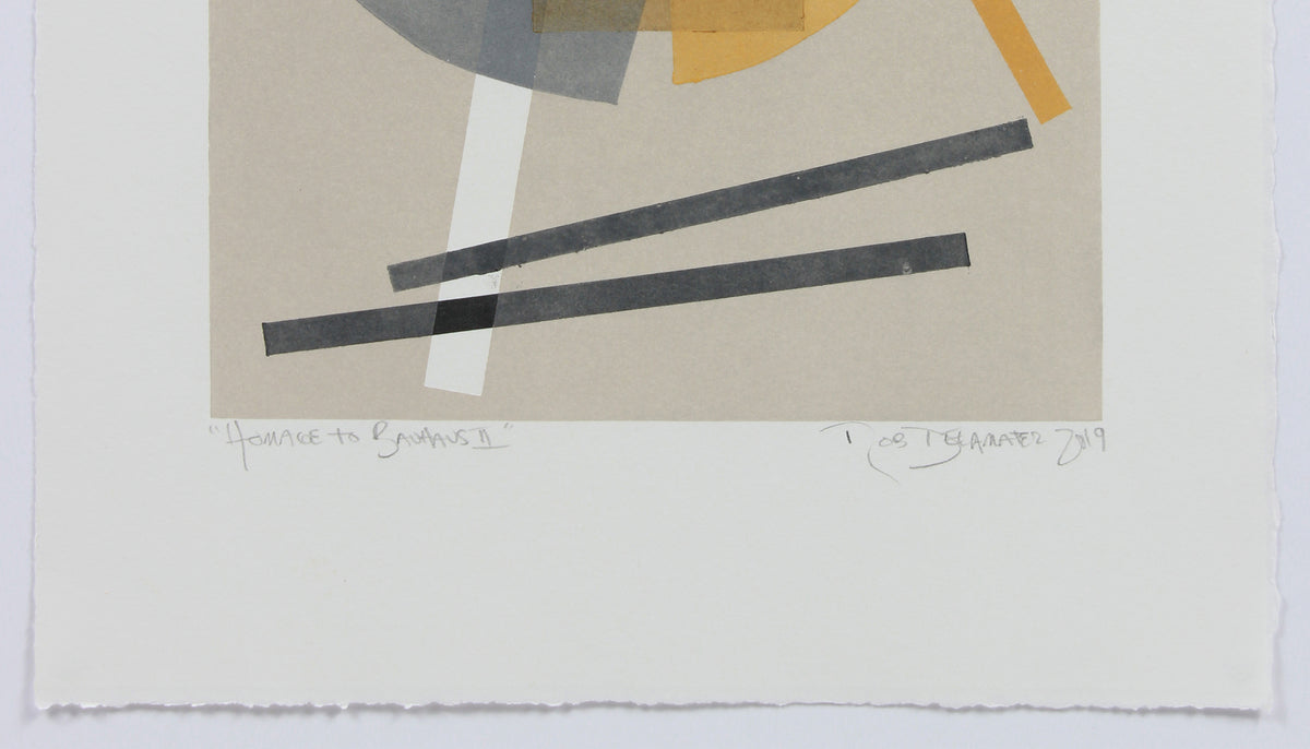 <i>Homage to Bauhaus II</i> <br>2019 Monotype <br><br>#A9442