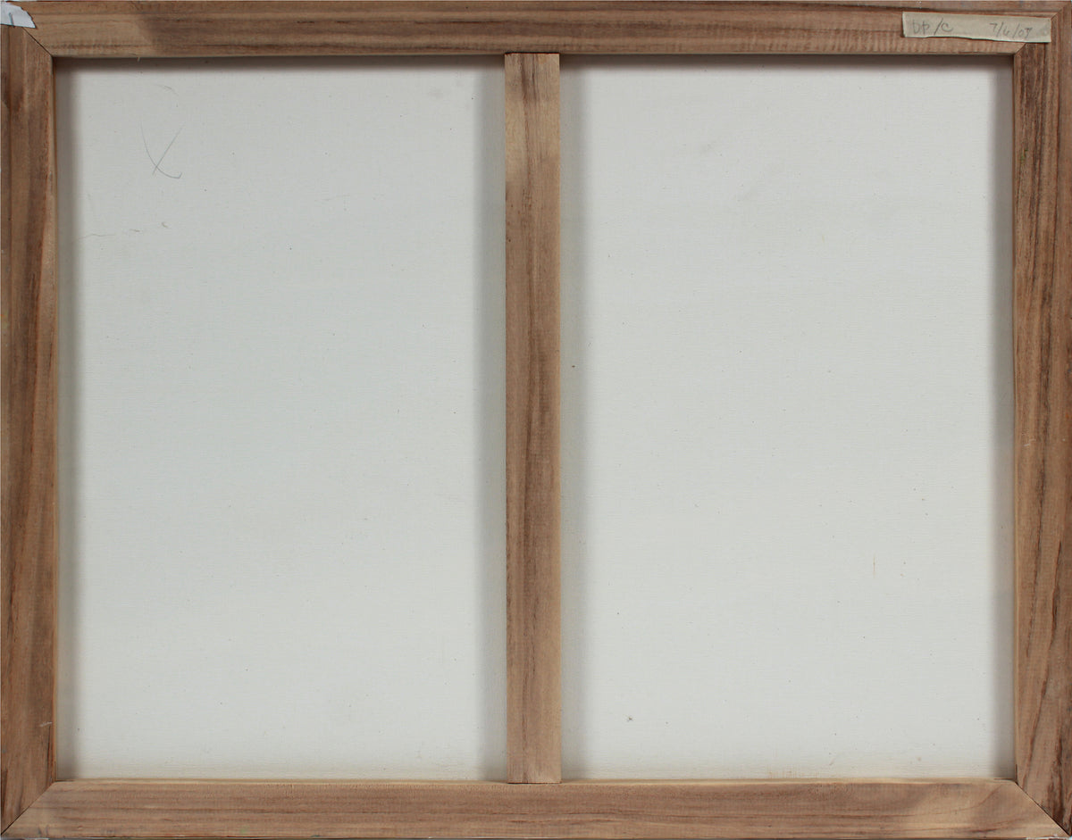 Expressive California Coastal Scene <br>2005 Oil <br><br>#A9503