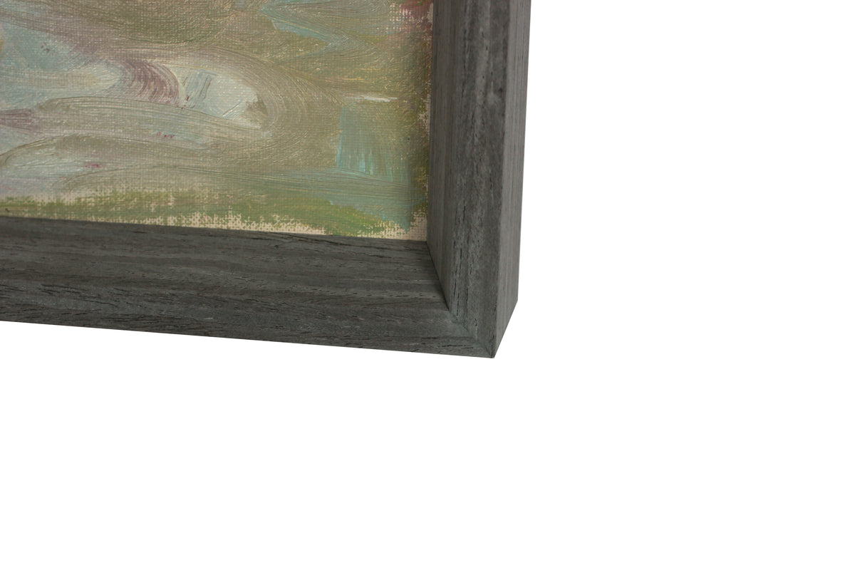 Rocky Coastal Waves <br>Early 20th Century Oil <br><br>#A9737